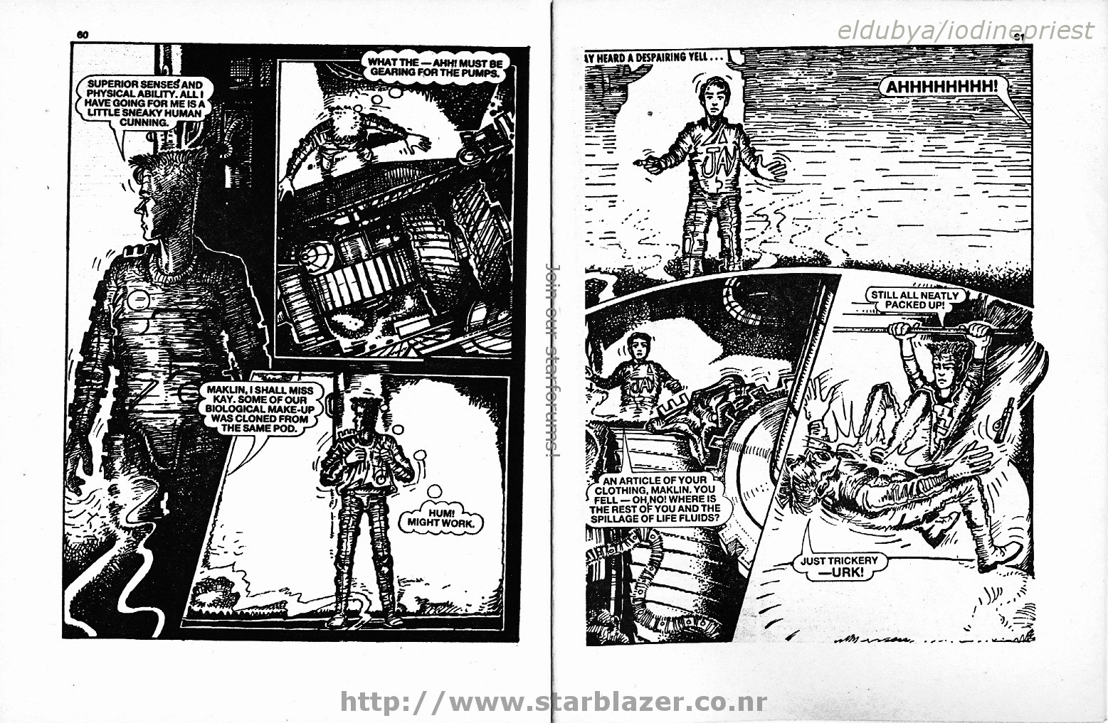 Read online Starblazer comic -  Issue #255 - 32