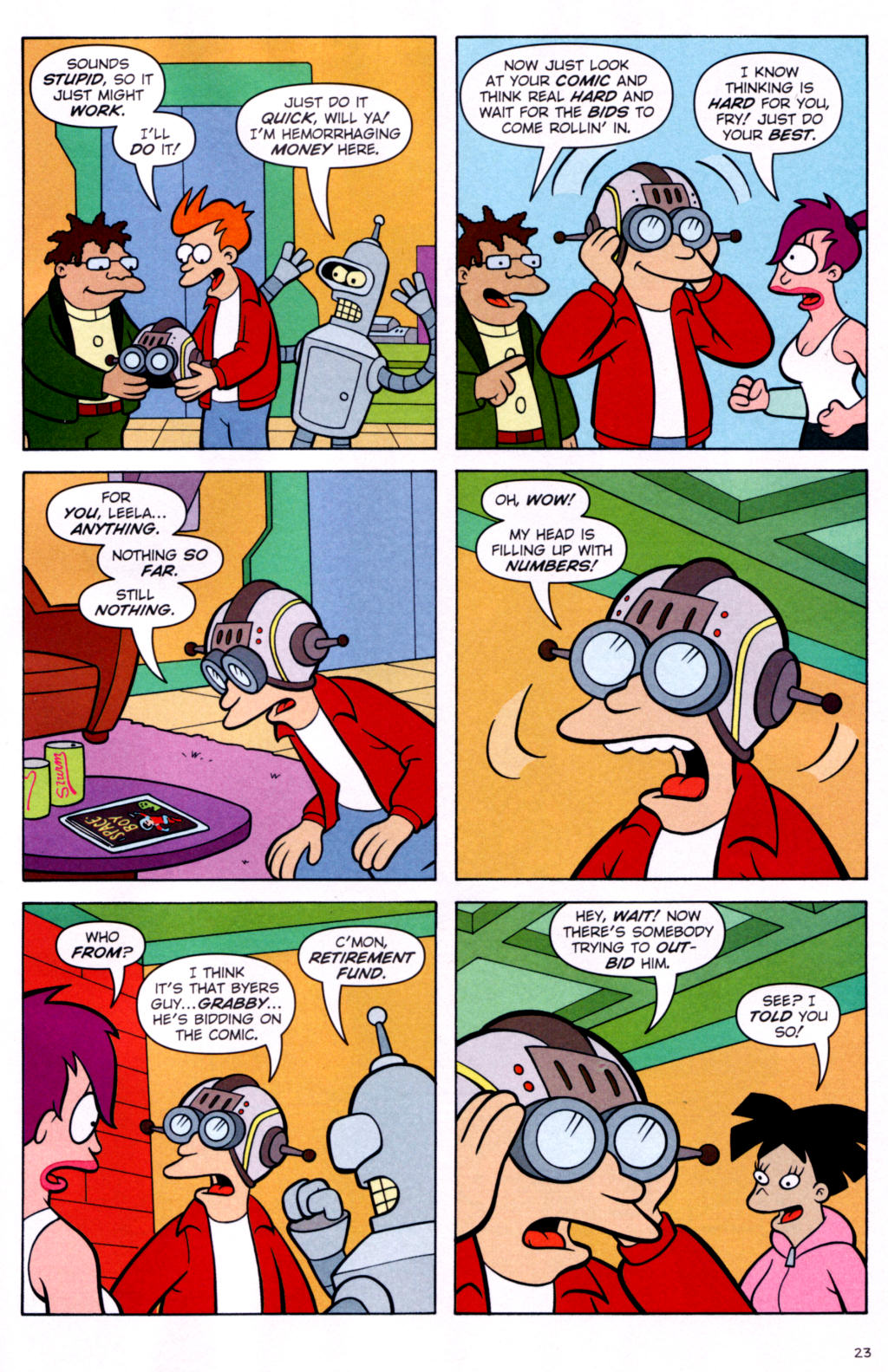 Read online Futurama Comics comic -  Issue #30 - 19