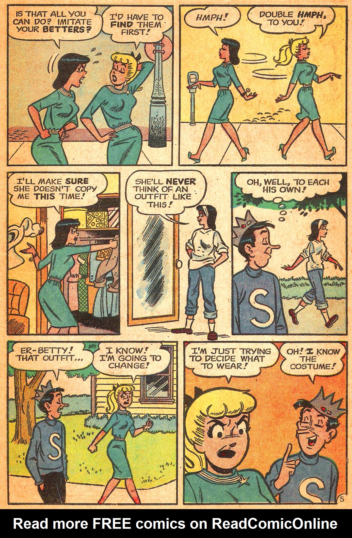 Read online Archie's Girls Betty and Veronica comic -  Issue #81 - 7