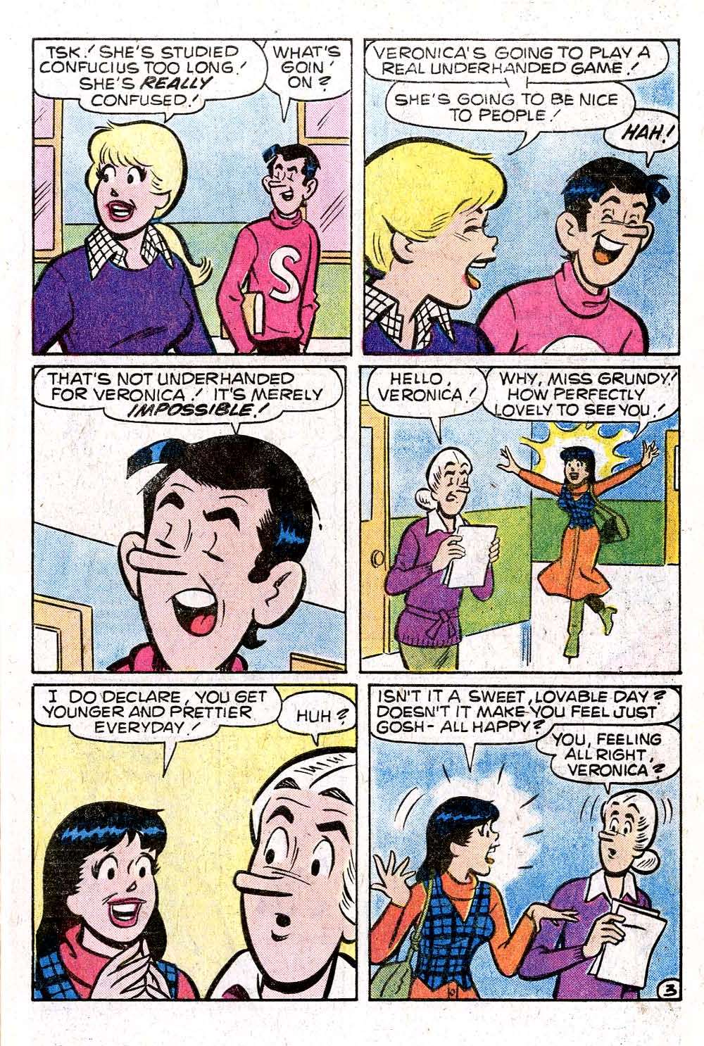 Read online Archie's Girls Betty and Veronica comic -  Issue #270 - 5