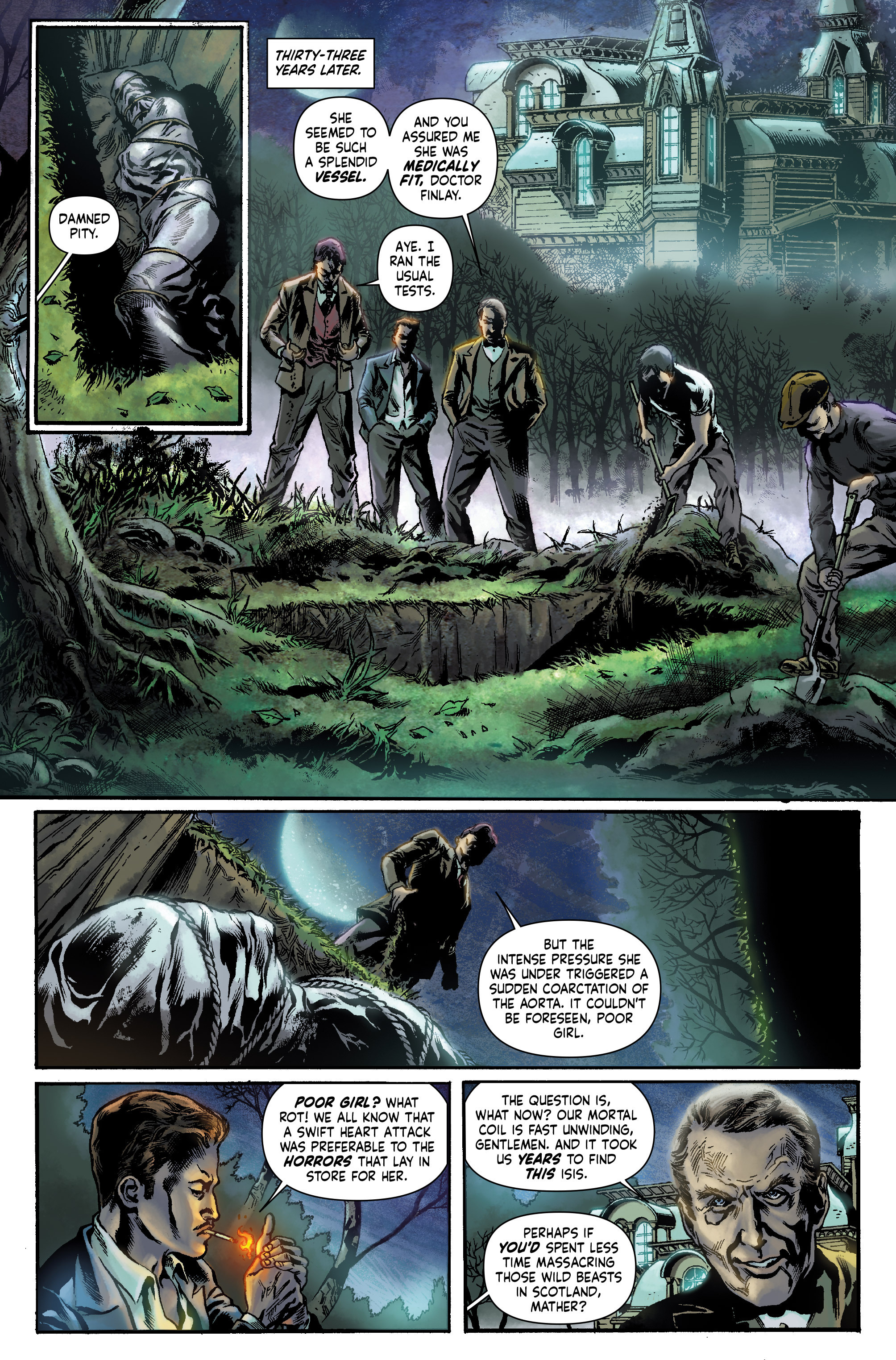 Read online The Mummy comic -  Issue #1 - 12