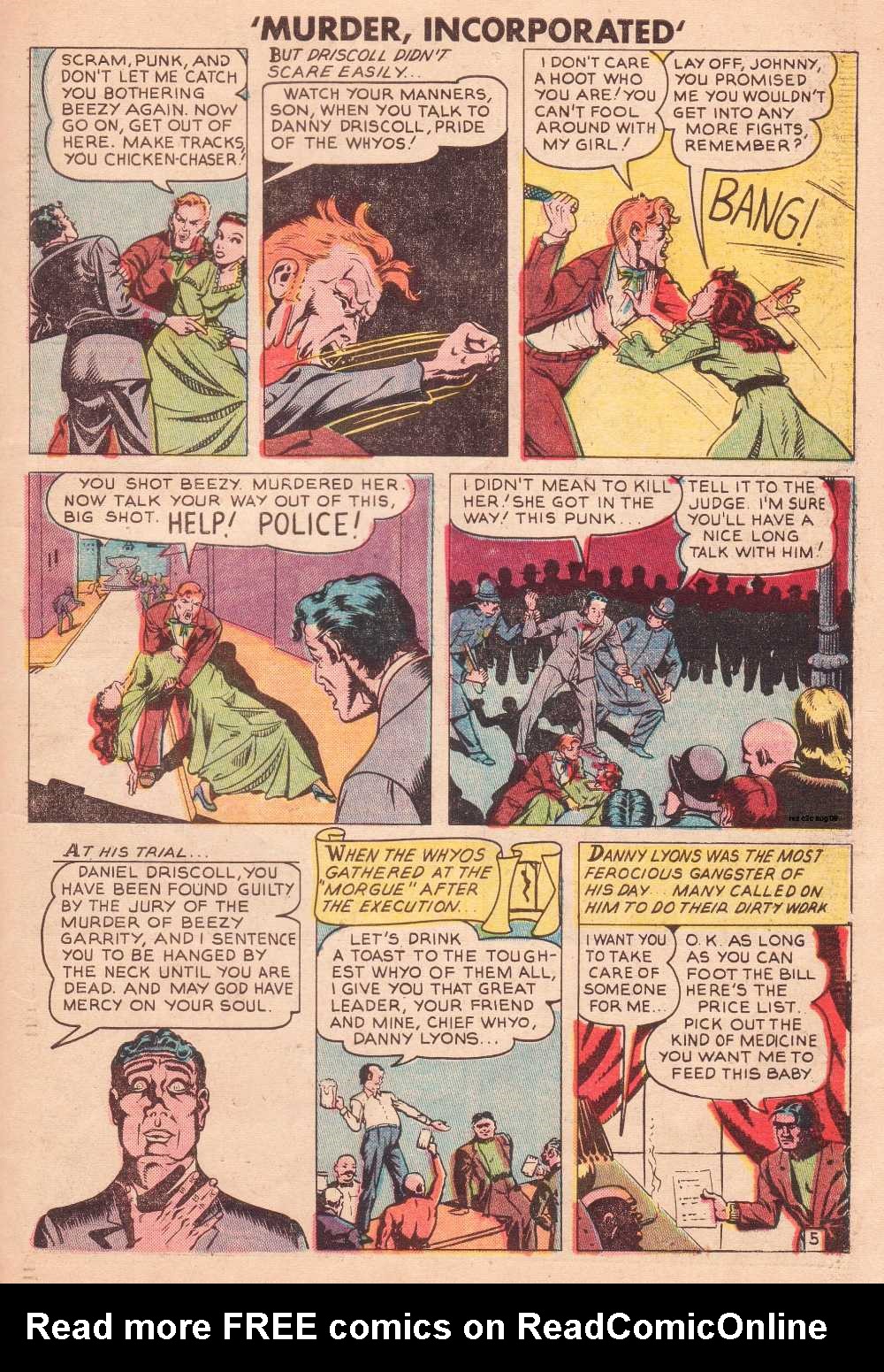Read online Murder Incorporated (1948) comic -  Issue #8 - 27