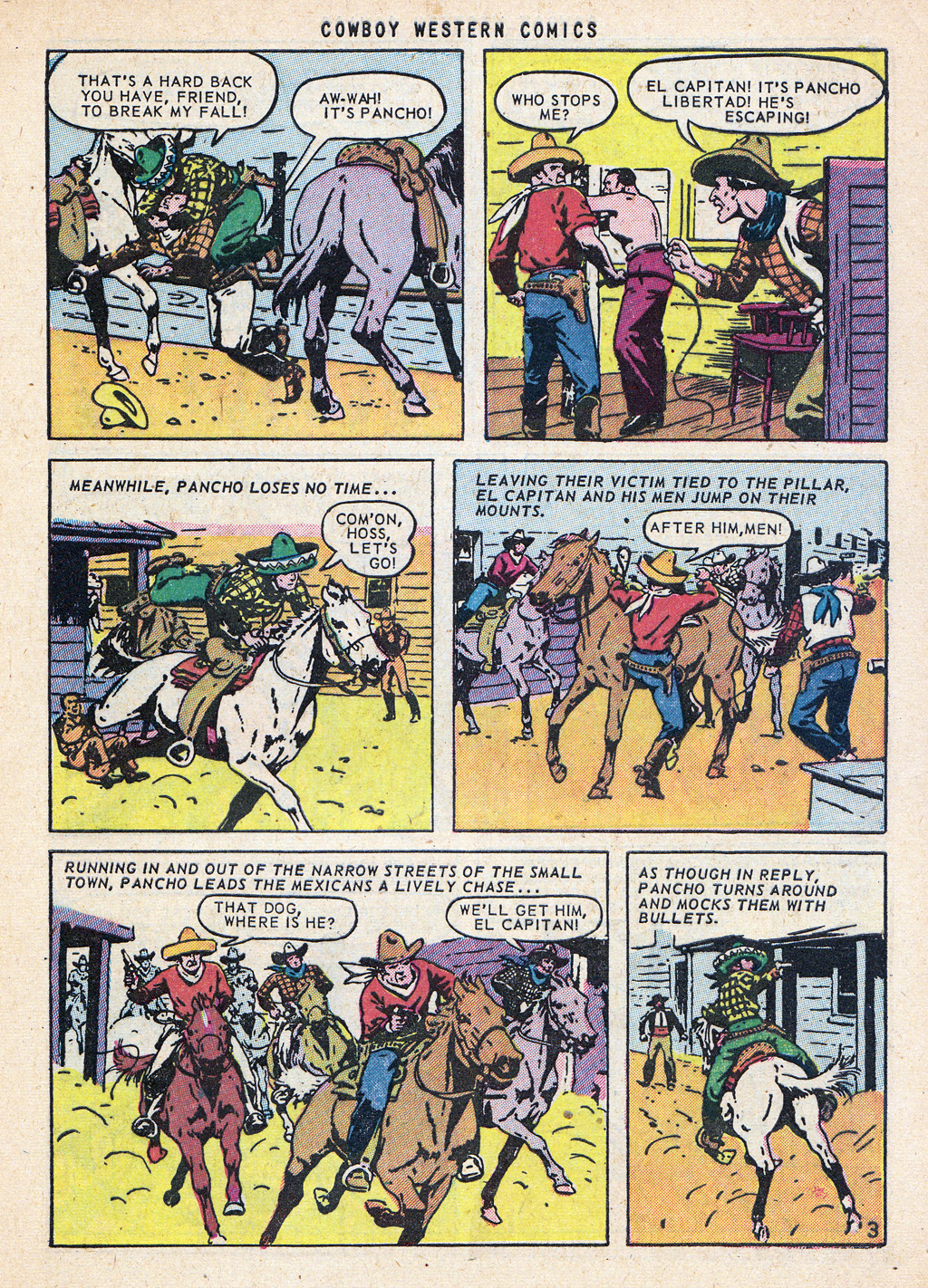 Read online Cowboy Western Comics (1948) comic -  Issue #38 - 5