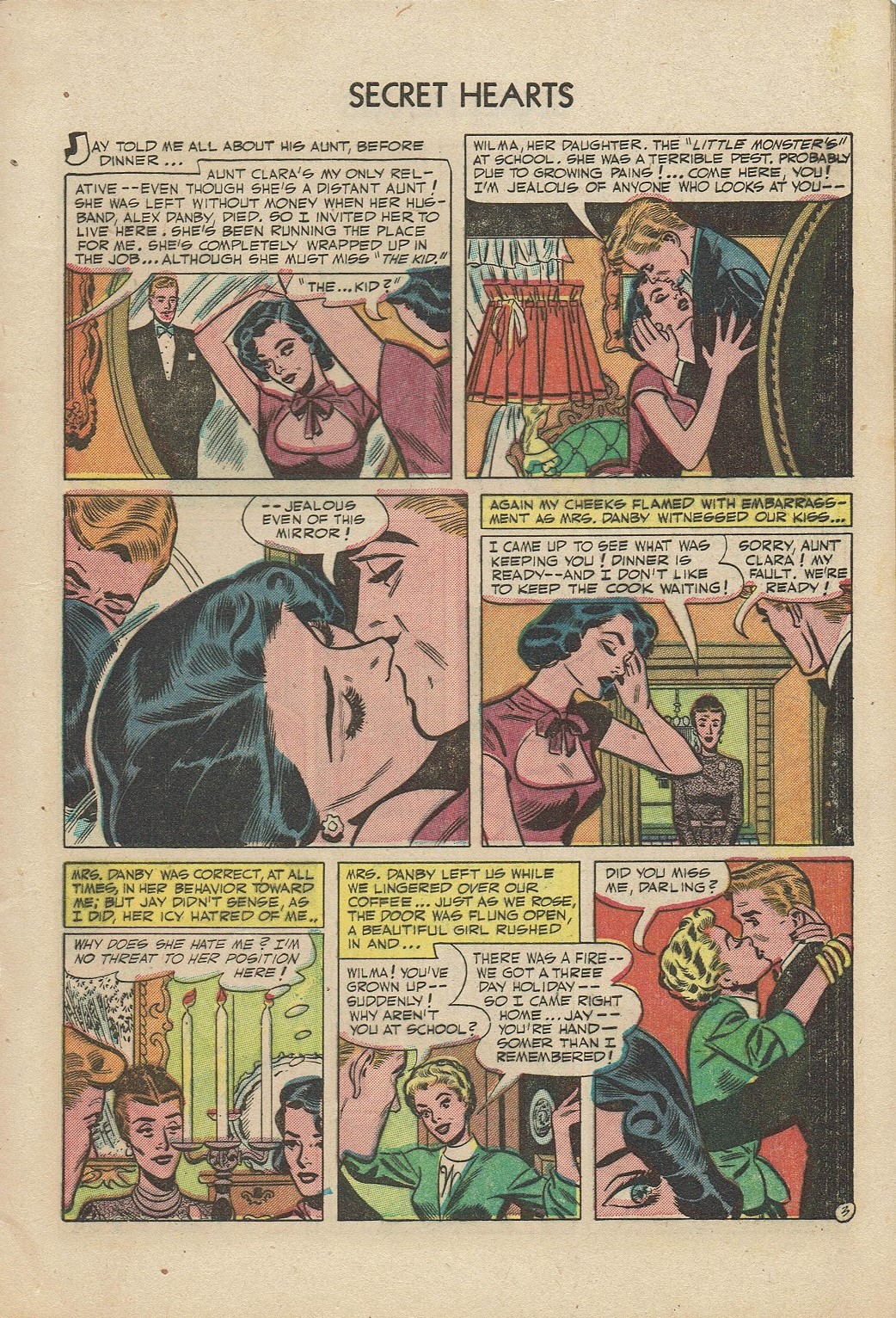 Read online Secret Hearts comic -  Issue #9 - 5