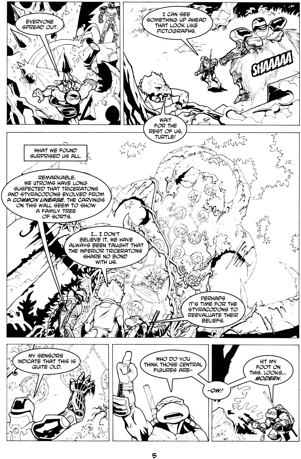 Tales of the TMNT issue 29 - Page 9