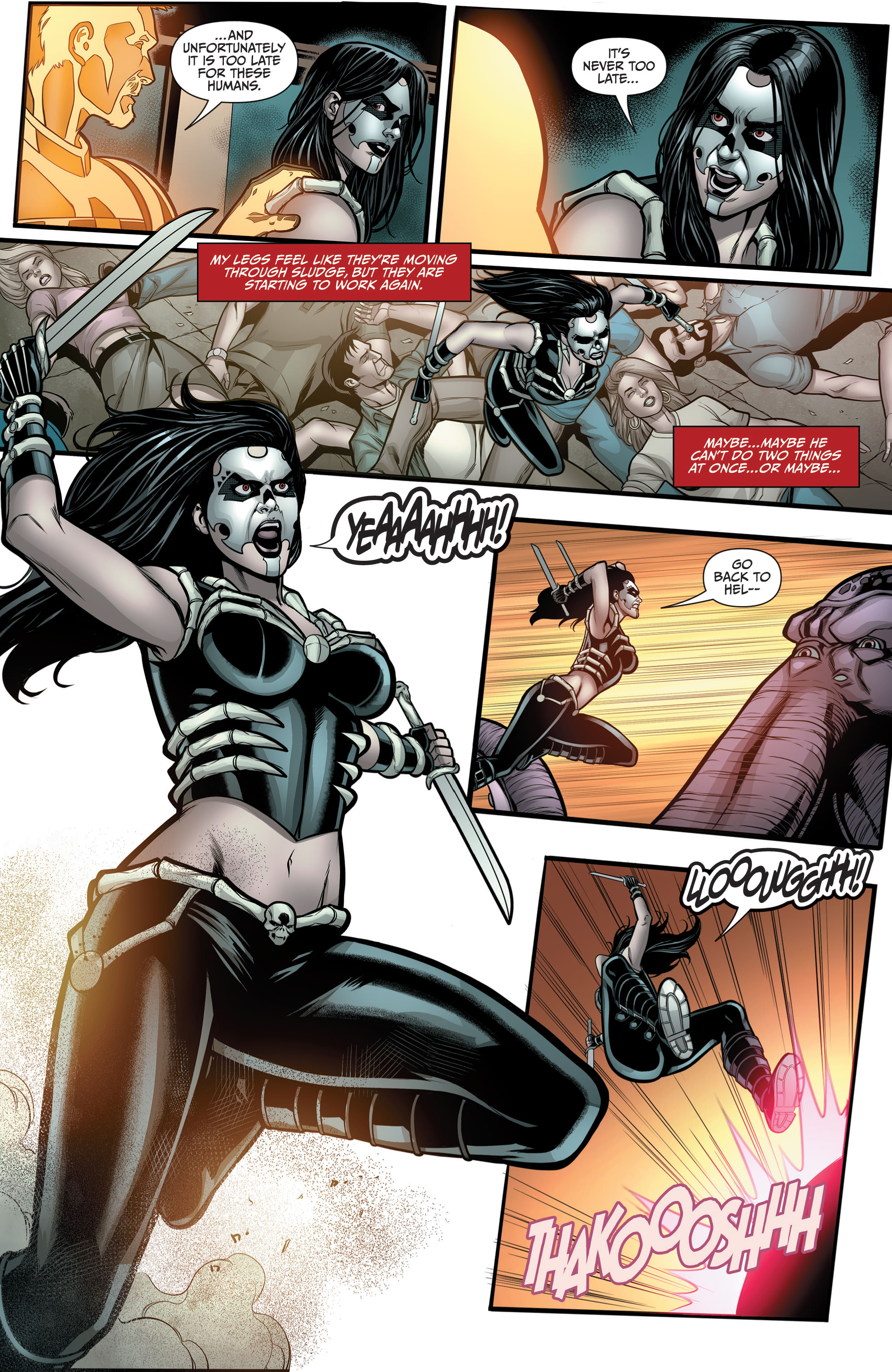 Read online Mystere Annual: Spawn of the Abyss comic -  Issue # Full - 49