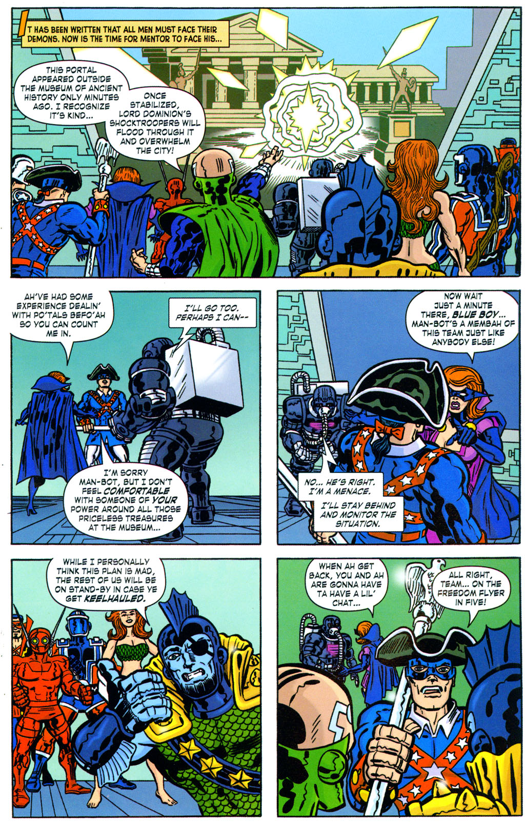 Read online Freedom Force comic -  Issue #4 - 15