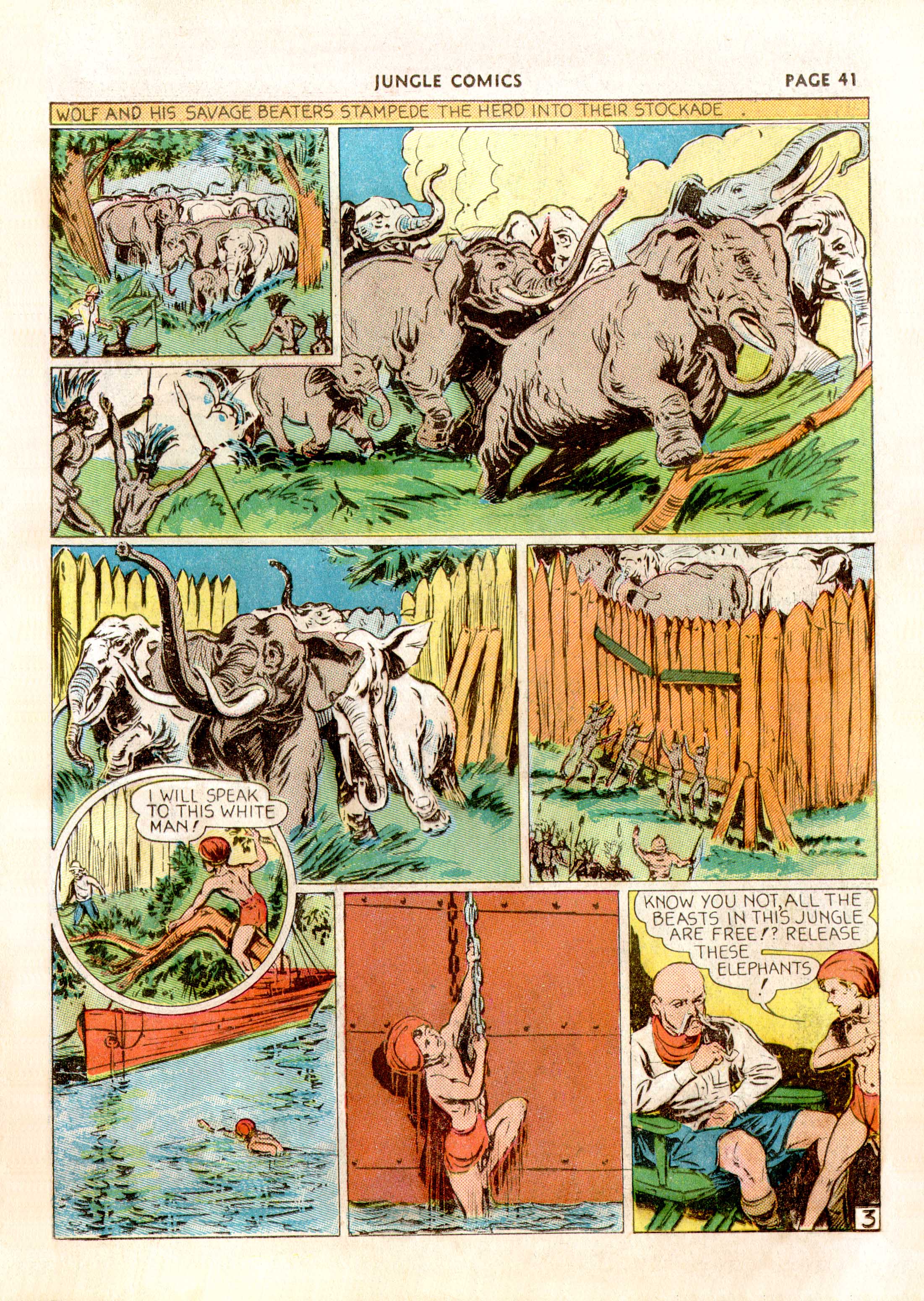 Read online Jungle Comics comic -  Issue #5 - 45