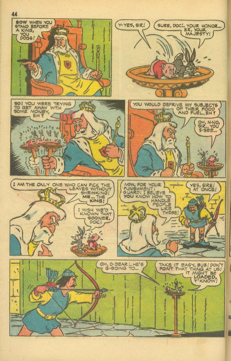 Read online Bugs Bunny's Christmas Funnies comic -  Issue # TPB 1 - 46