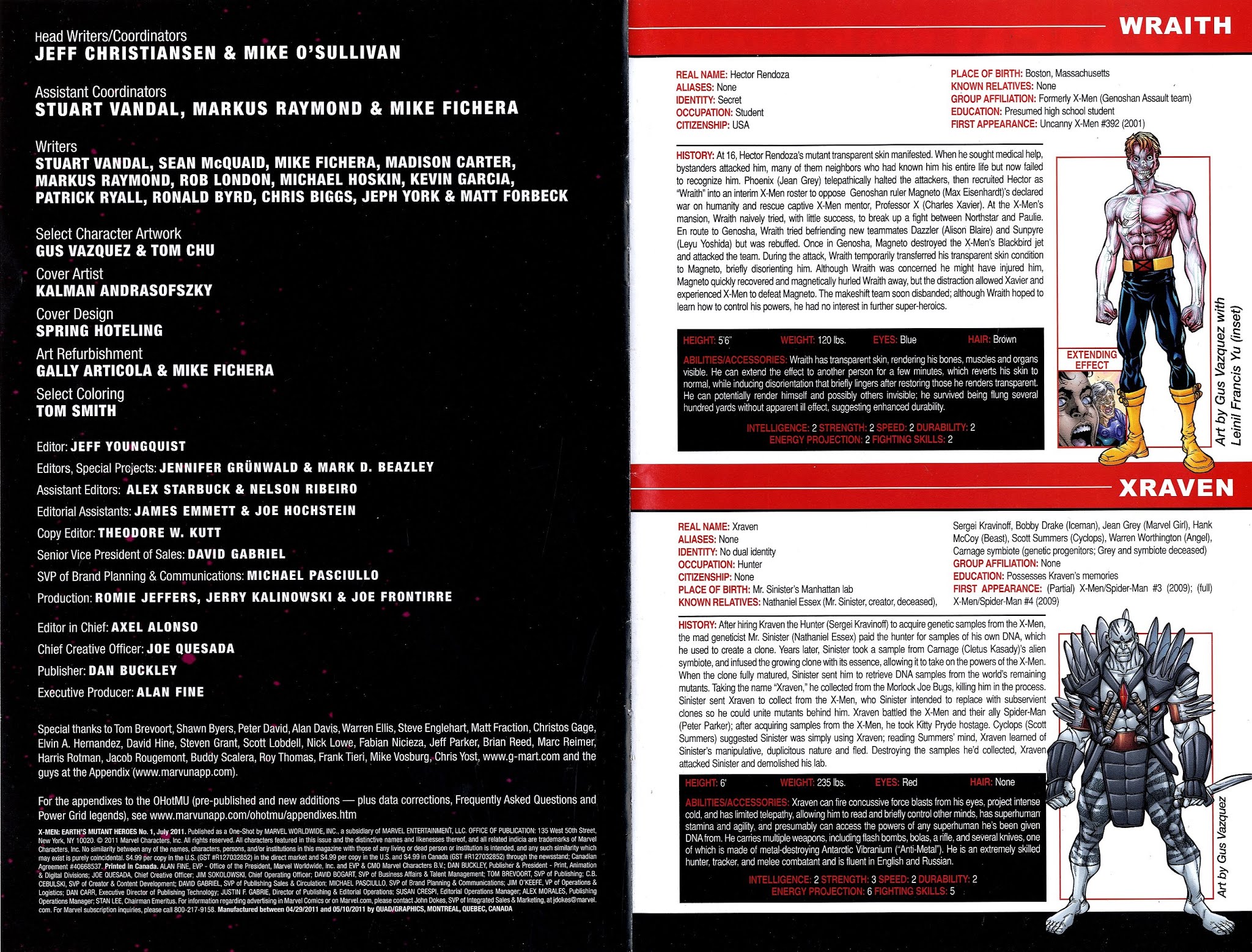 Read online X-Men: Earth's Mutant Heroes comic -  Issue # Full - 2