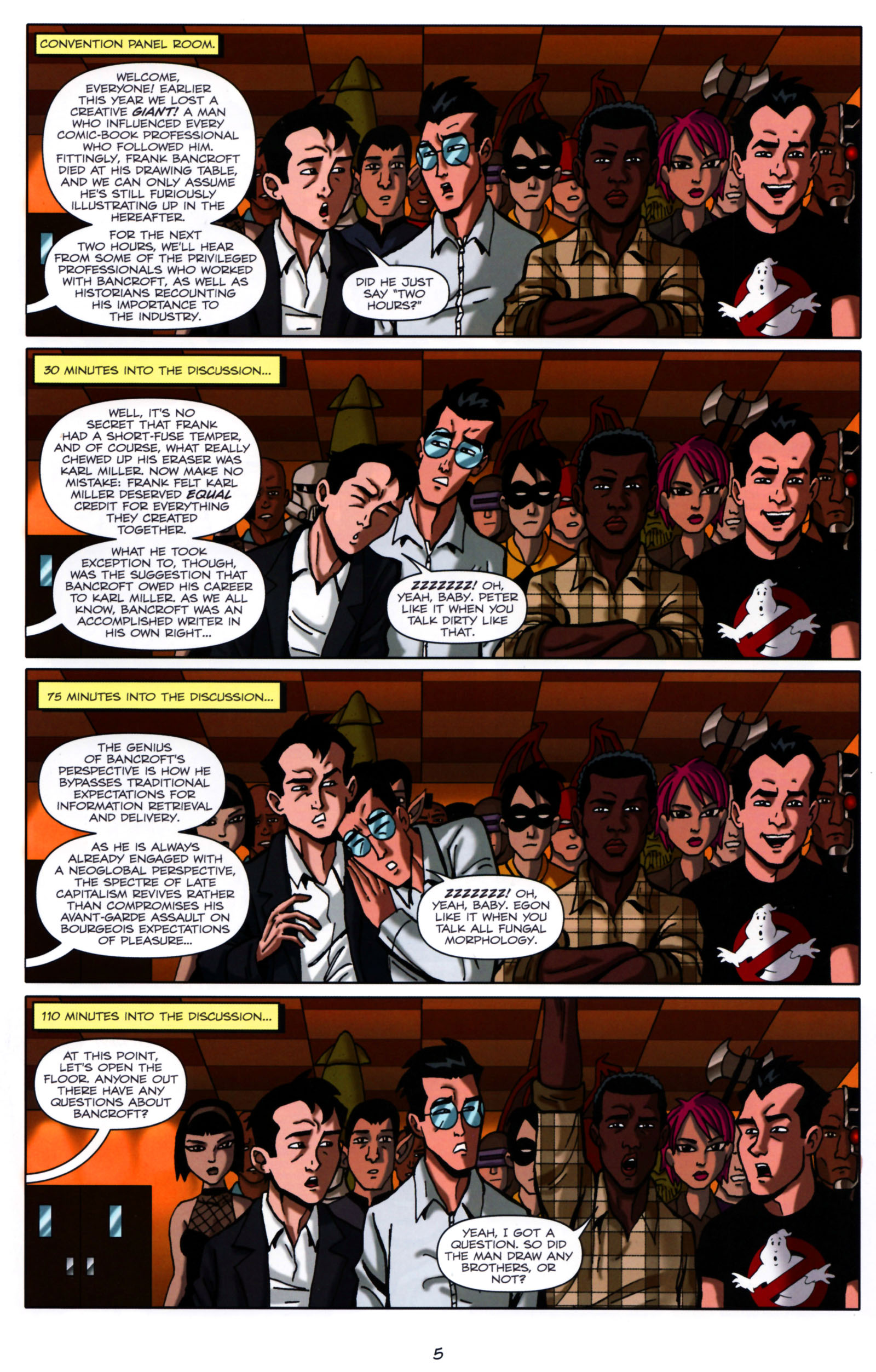 Read online Ghostbusters: Con-Volution comic -  Issue # Full - 8