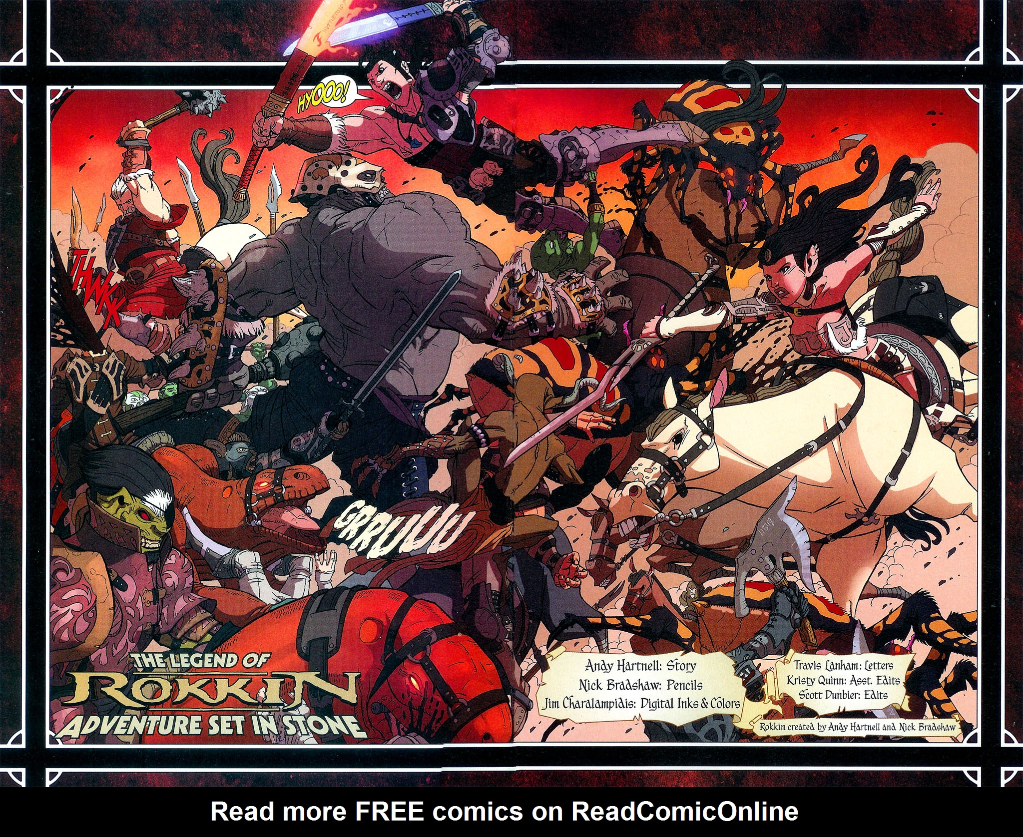 Read online Rokkin comic -  Issue #6 - 6
