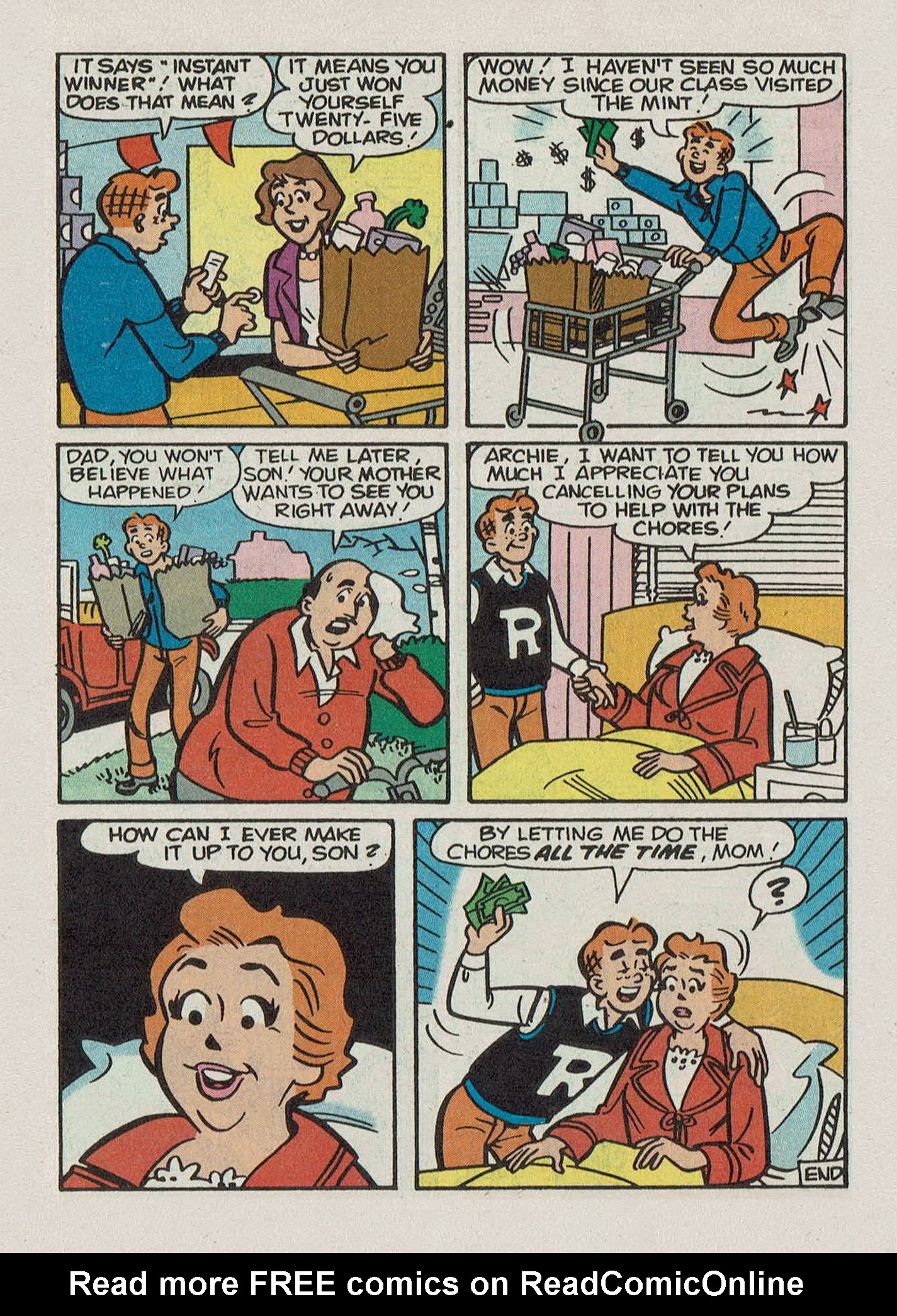 Read online Archie's Double Digest Magazine comic -  Issue #165 - 66