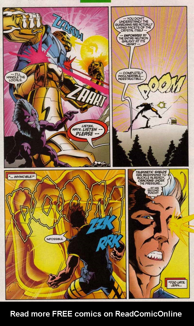 Read online X-Man comic -  Issue #55 - 16