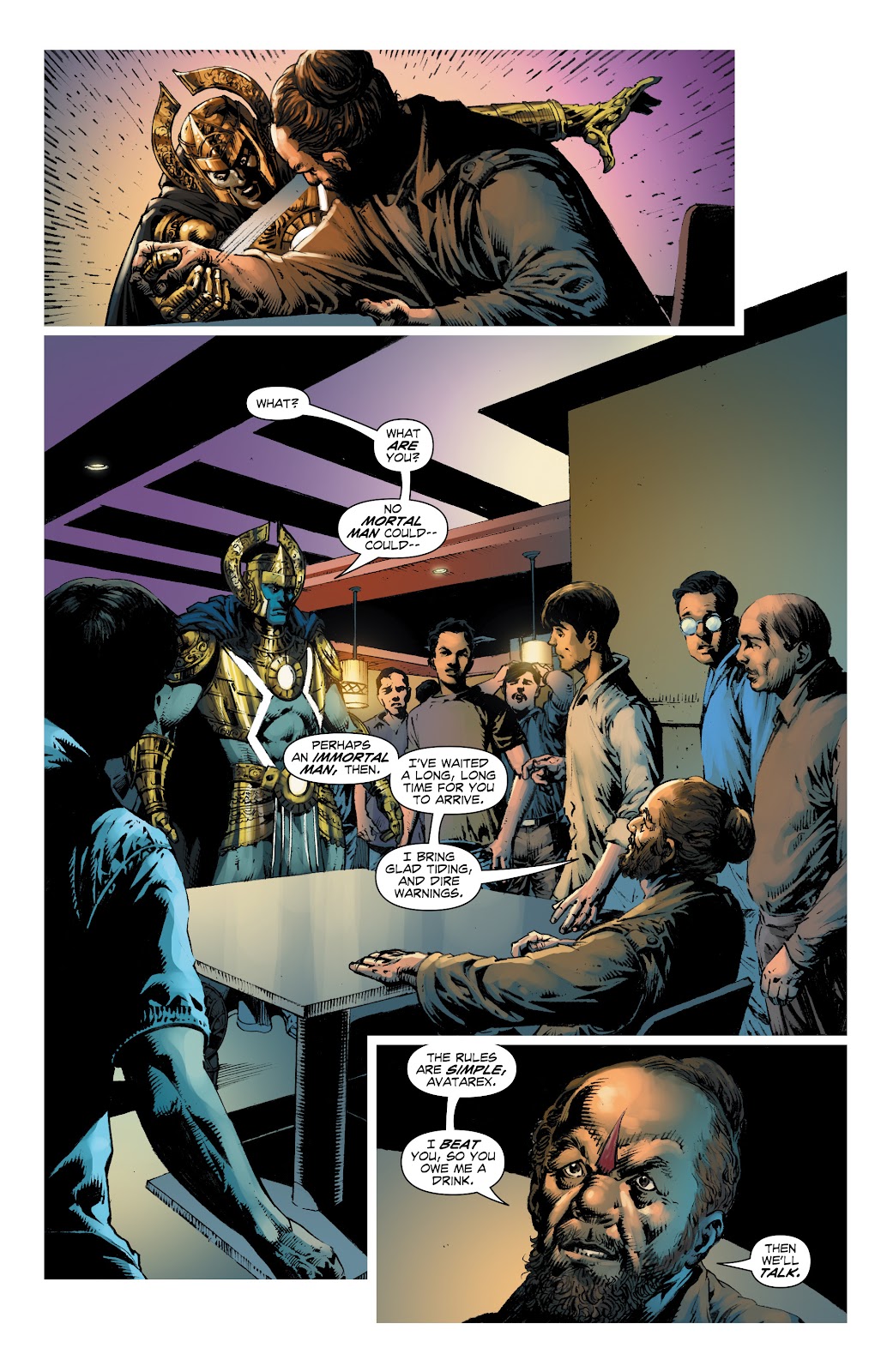 Grant Morrison's Avatarex: Destroyer of Darkness issue 3 - Page 14