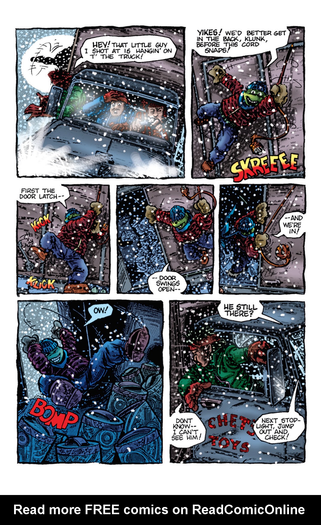 Read online Teenage Mutant Ninja Turtles Color Classics: Michaelangelo Micro-Series comic -  Issue # Full - 15