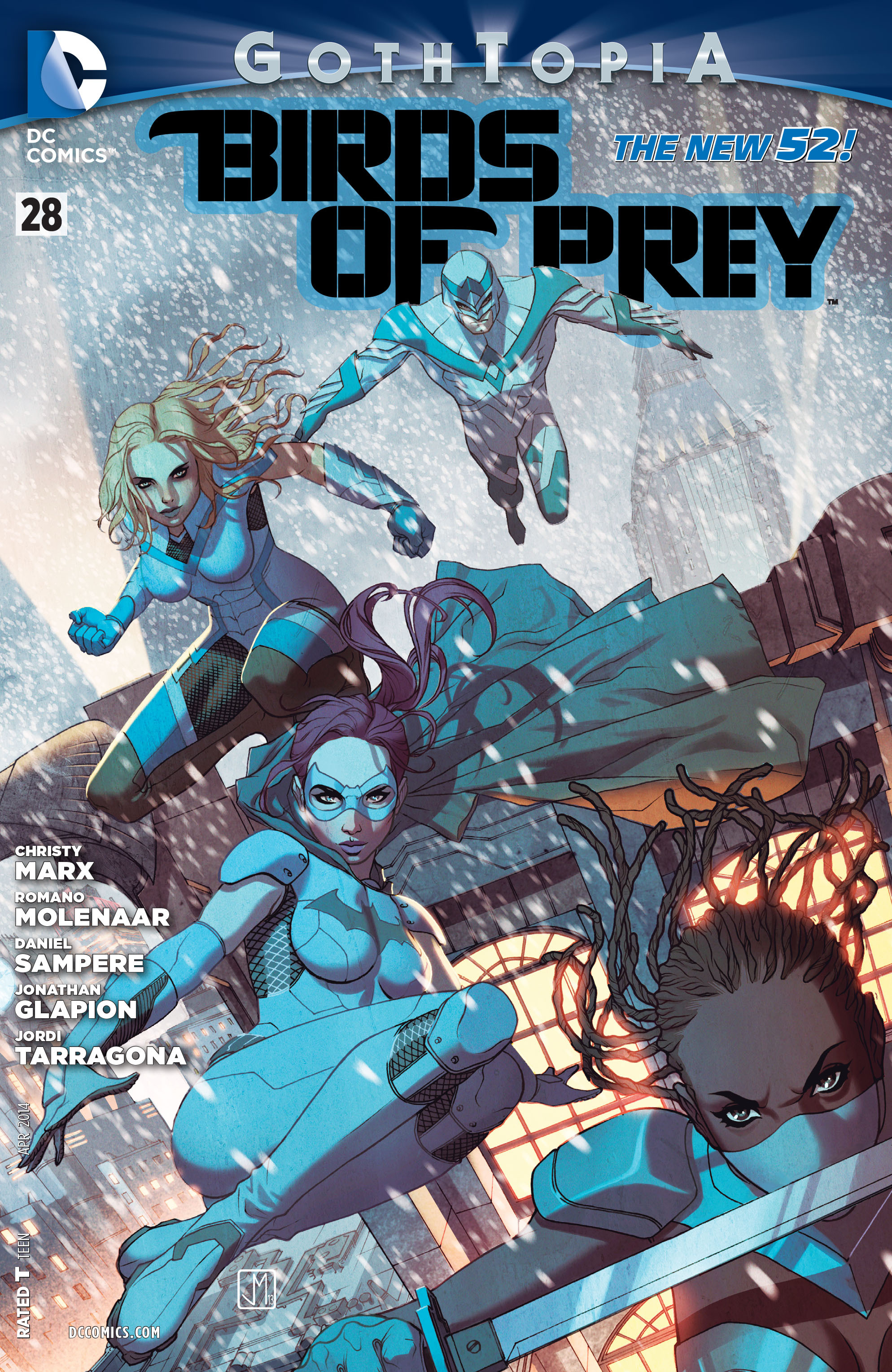 Read online Birds of Prey (2011) comic -  Issue #28 - 1