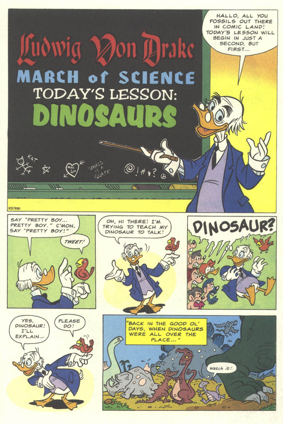 Walt Disney's Comics and Stories issue 559 - Page 21
