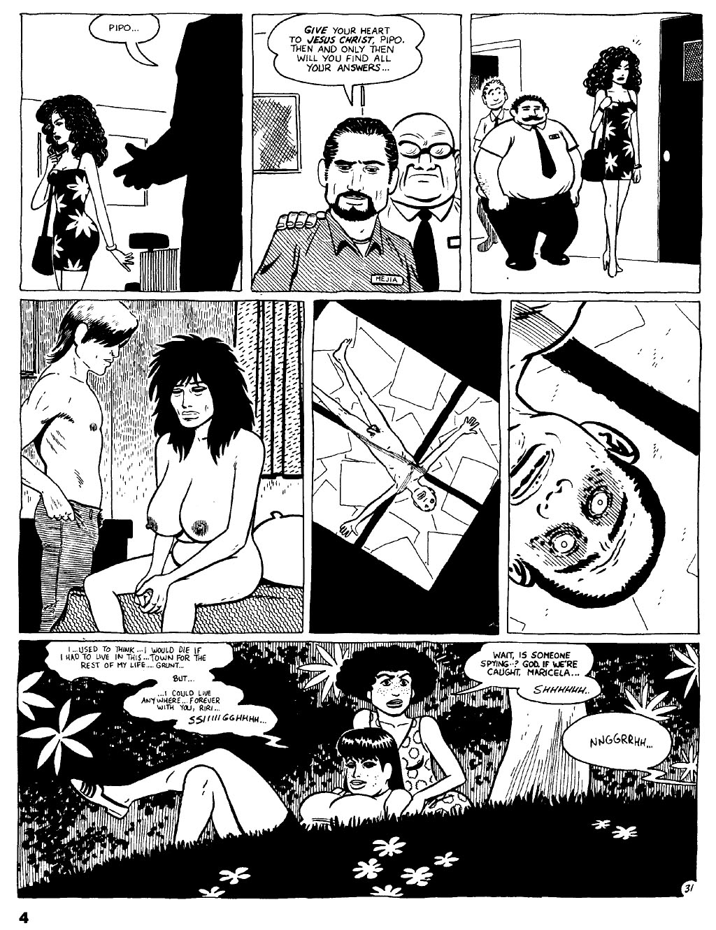 Read online Love and Rockets (1982) comic -  Issue #23 - 6