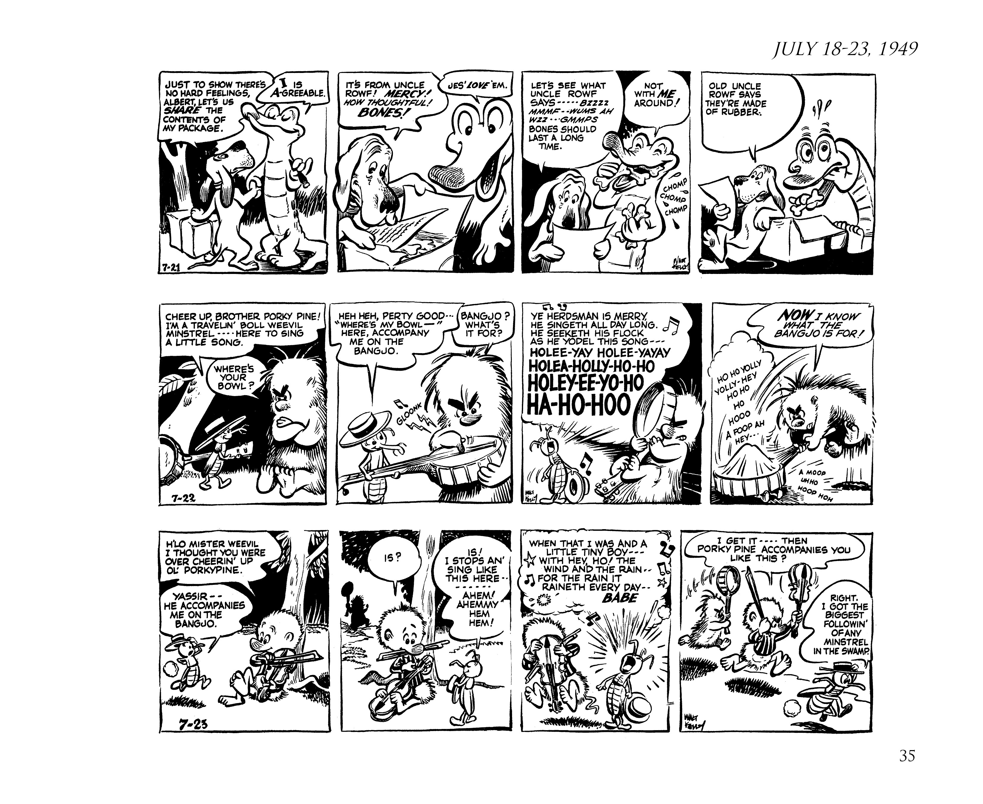 Read online Pogo by Walt Kelly: The Complete Syndicated Comic Strips comic -  Issue # TPB 1 (Part 1) - 53