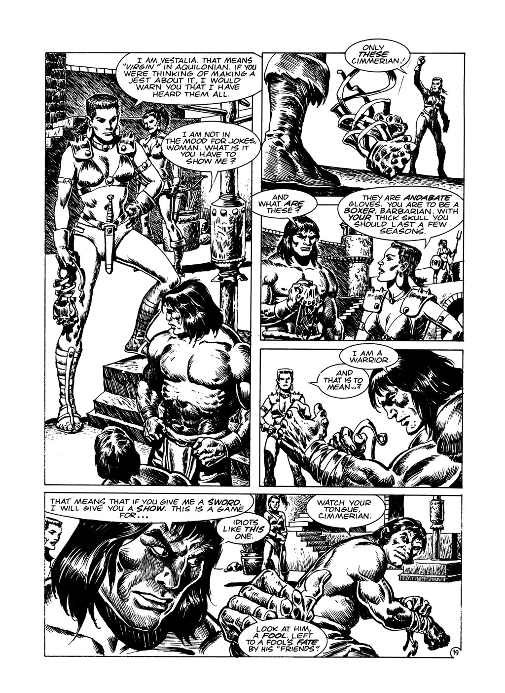 Read online The Savage Sword Of Conan comic -  Issue #146 - 24