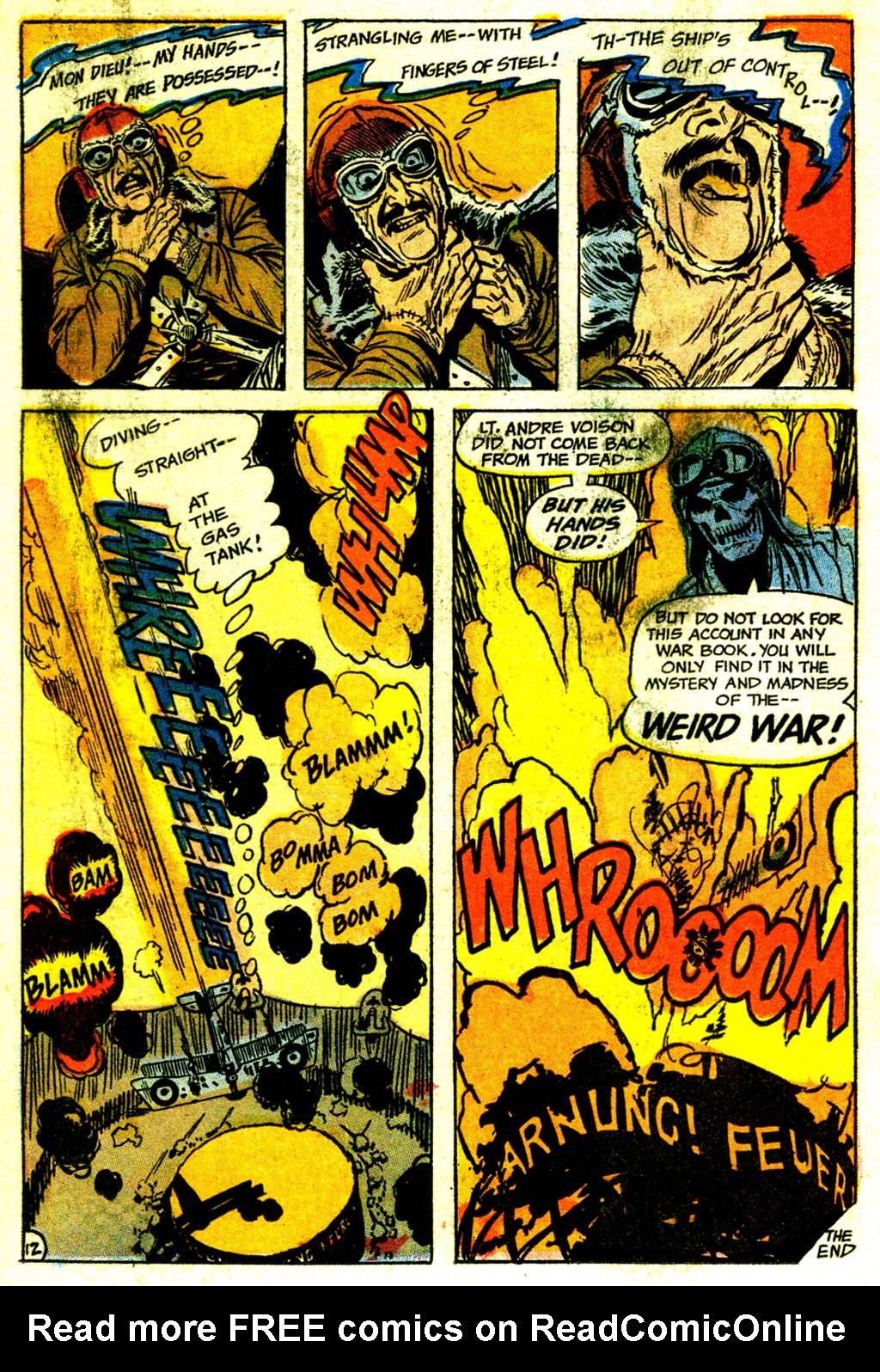 Read online Weird War Tales (1971) comic -  Issue #17 - 18