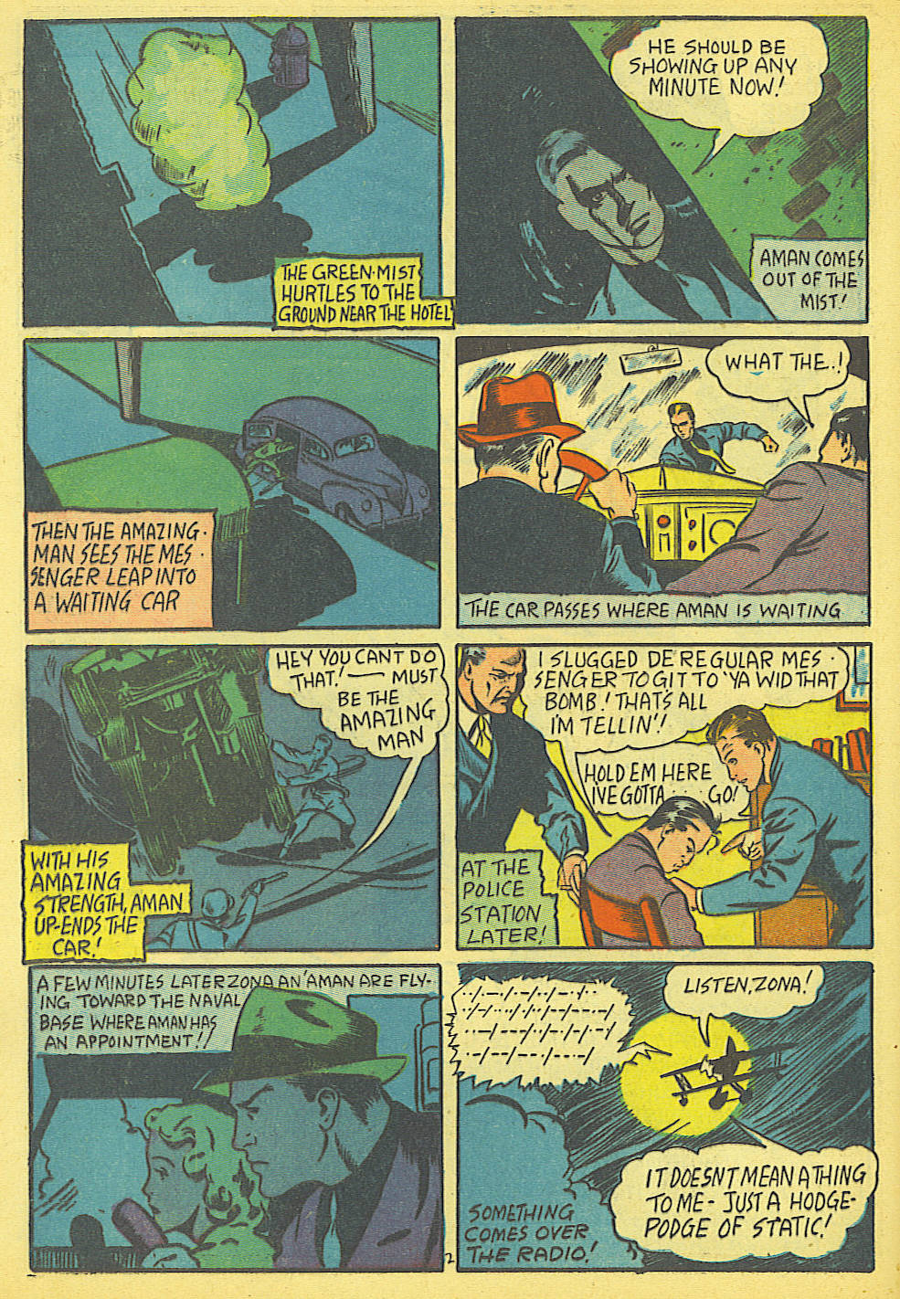 Read online Amazing Man Comics comic -  Issue #19 - 4