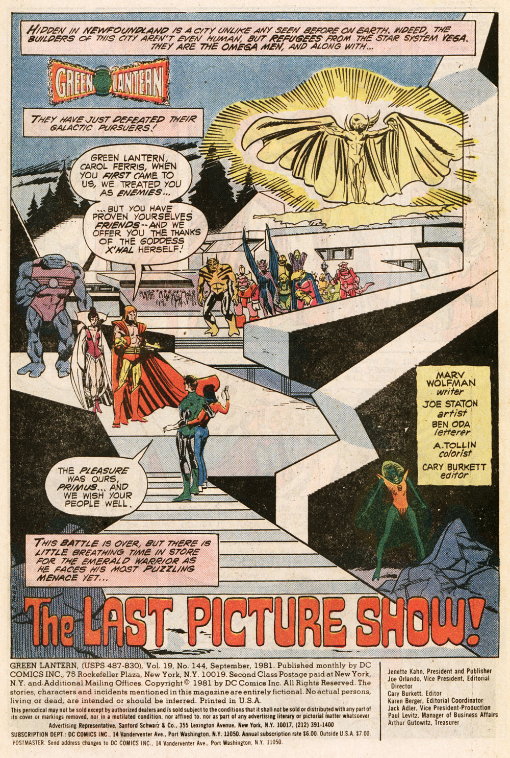 Read online Green Lantern (1960) comic -  Issue #144 - 2