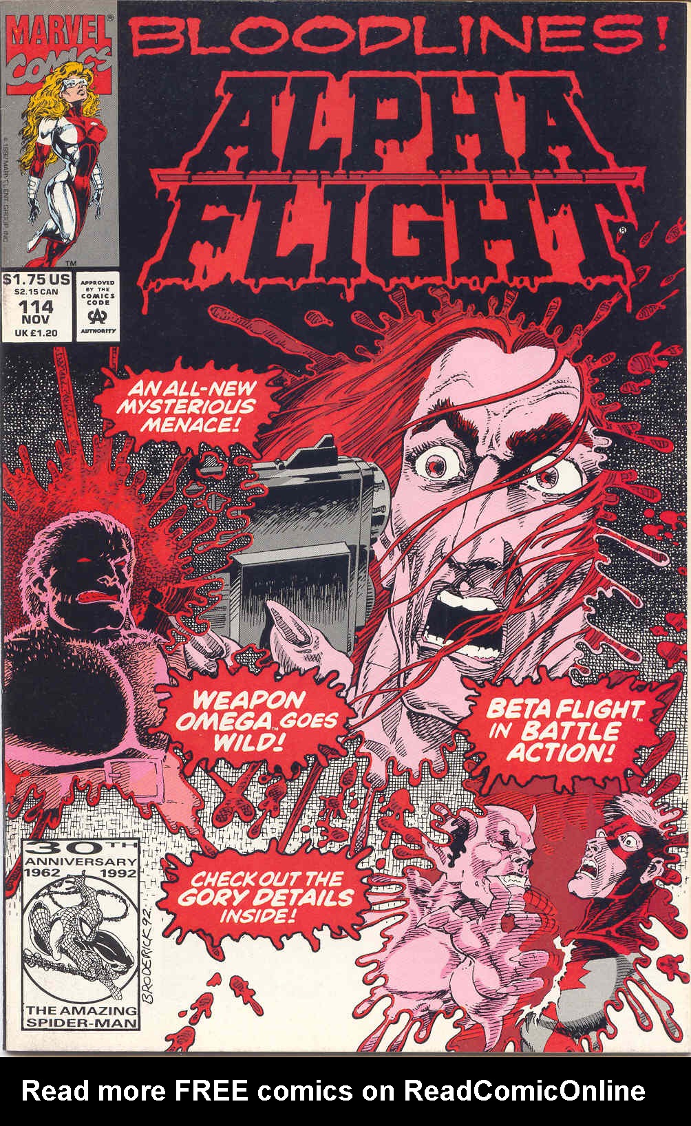 Read online Alpha Flight (1983) comic -  Issue #114 - 1