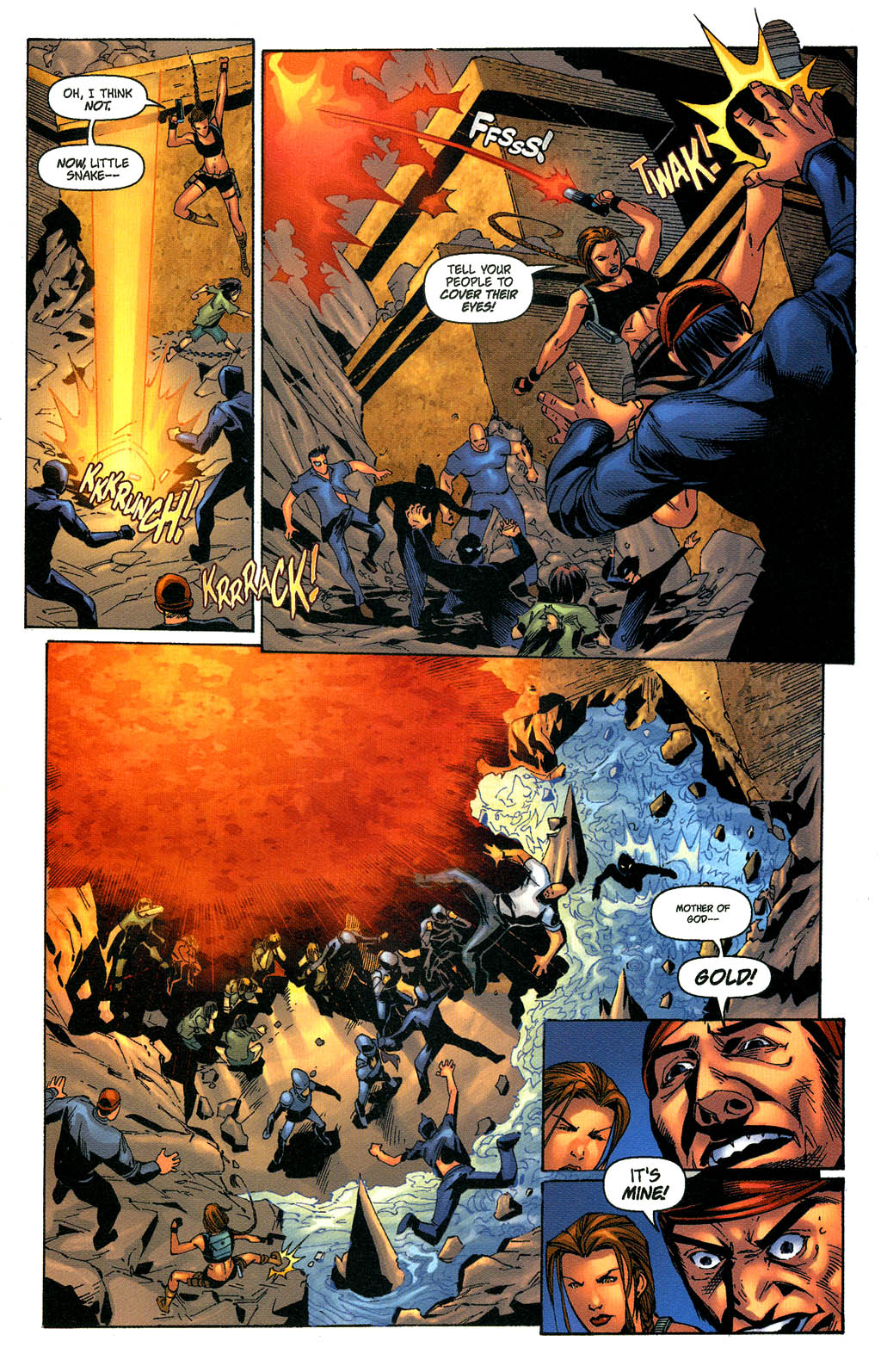 Read online Tomb Raider: The Series comic -  Issue #31 - 23