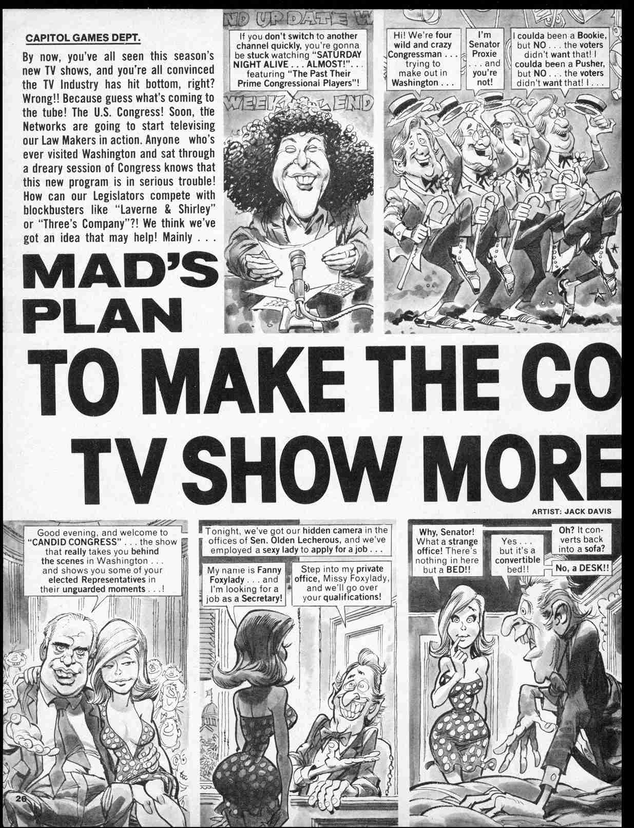 Read online MAD comic -  Issue #216 - 28