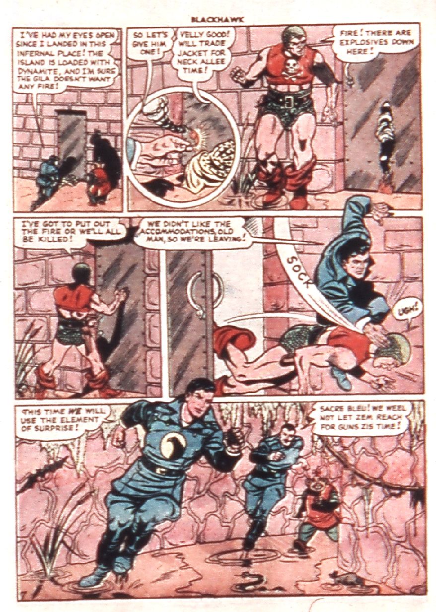 Read online Blackhawk (1957) comic -  Issue #23 - 21