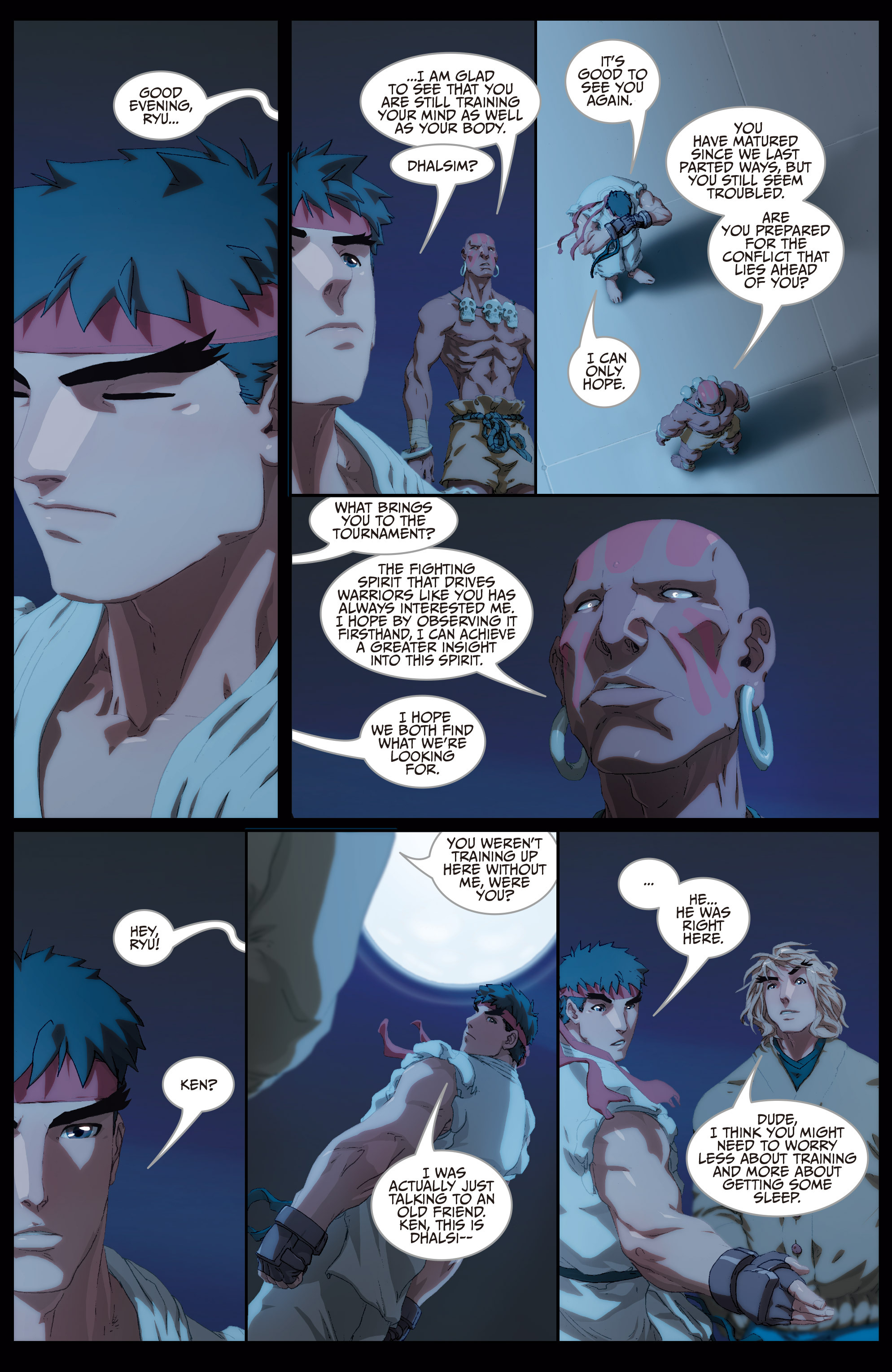 Read online Street Fighter II Turbo comic -  Issue #8 - 5
