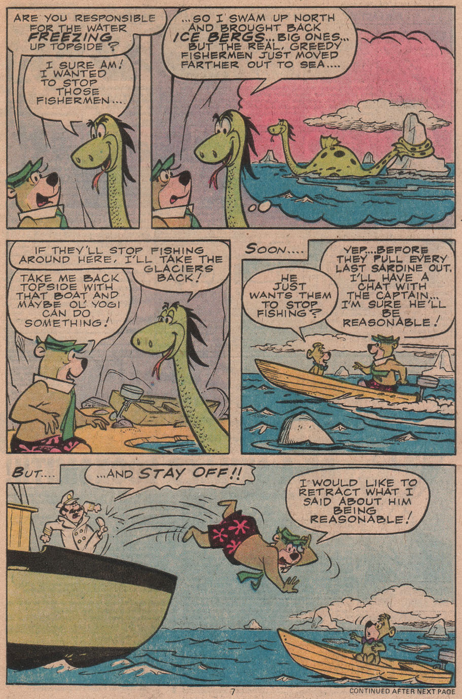 Read online Yogi Bear comic -  Issue #6 - 9