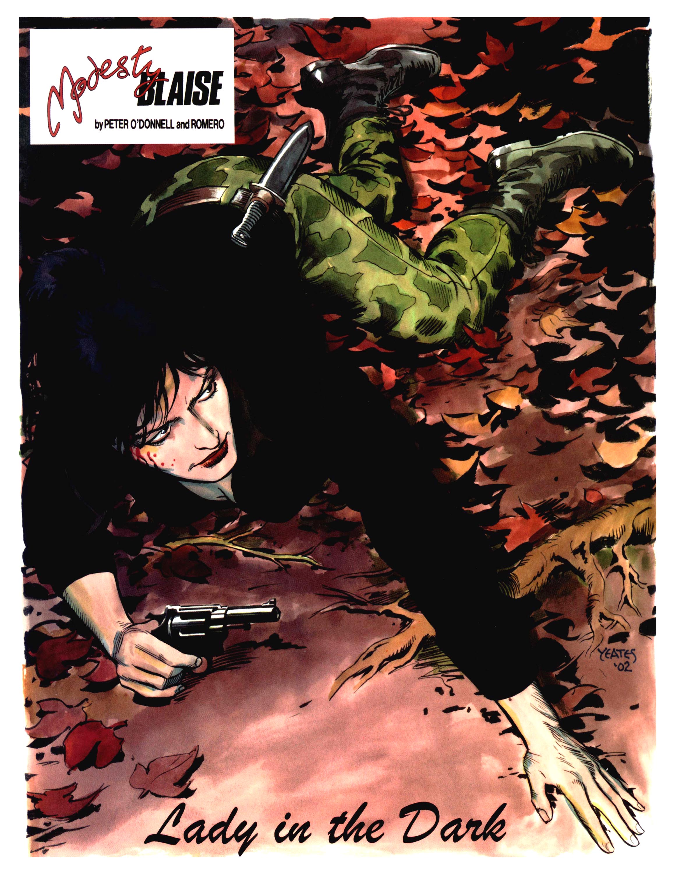 Read online Modesty Blaise: Lady in the Dark comic -  Issue # Full - 1