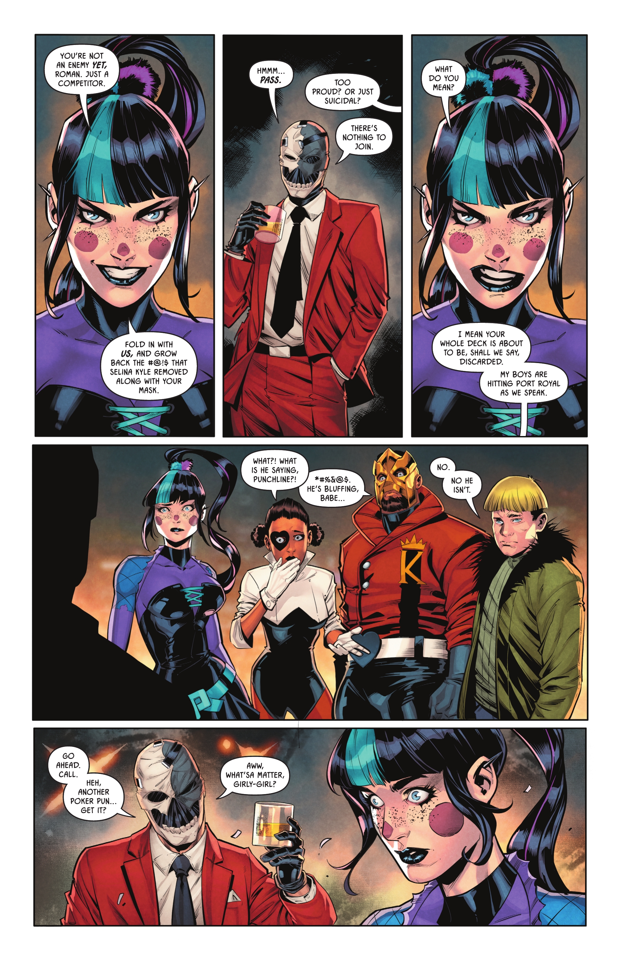 Read online Punchline: The Gotham Game comic -  Issue #4 - 17