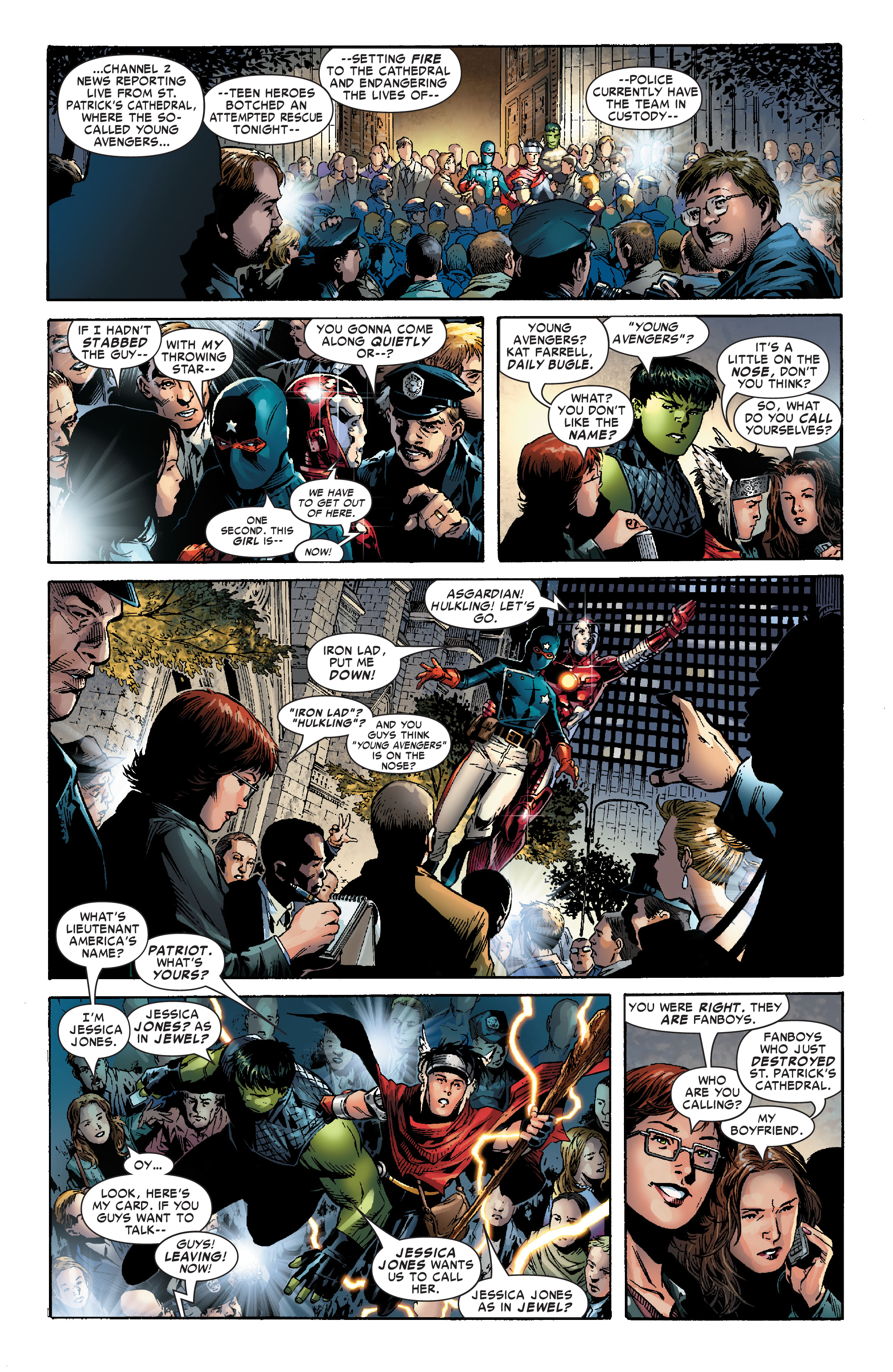 Read online Young Avengers by Heinberg & Cheung Omnibus comic -  Issue # TPB (Part 1) - 21