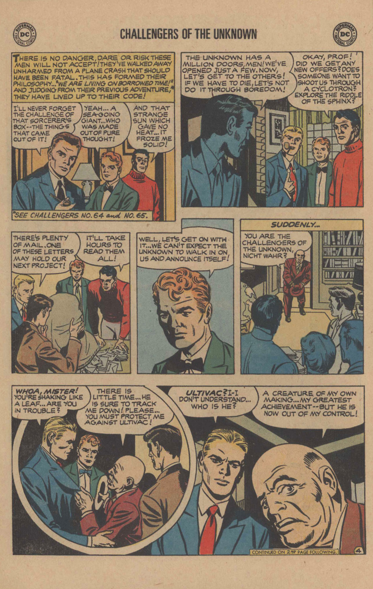 Read online Challengers of the Unknown (1958) comic -  Issue #75 - 6