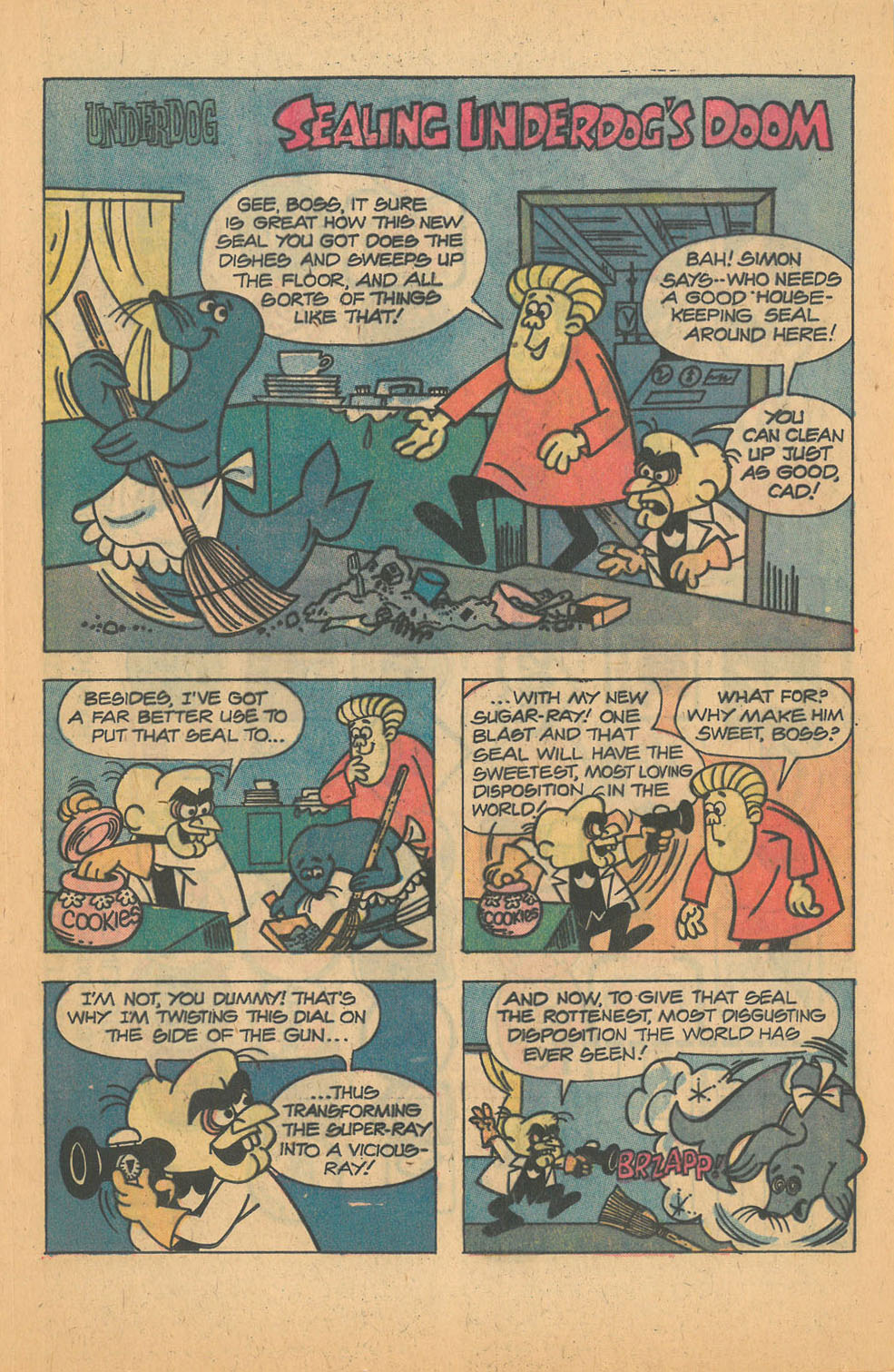 Read online Underdog (1975) comic -  Issue #7 - 17