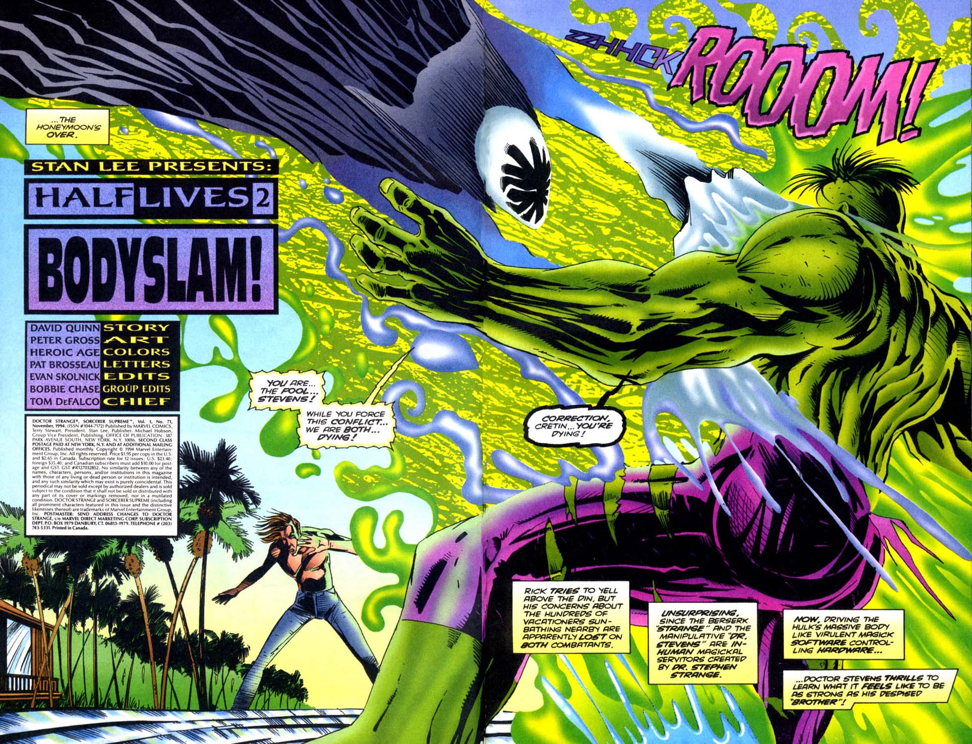 Read online Doctor Strange: Sorcerer Supreme comic -  Issue #71 - 3