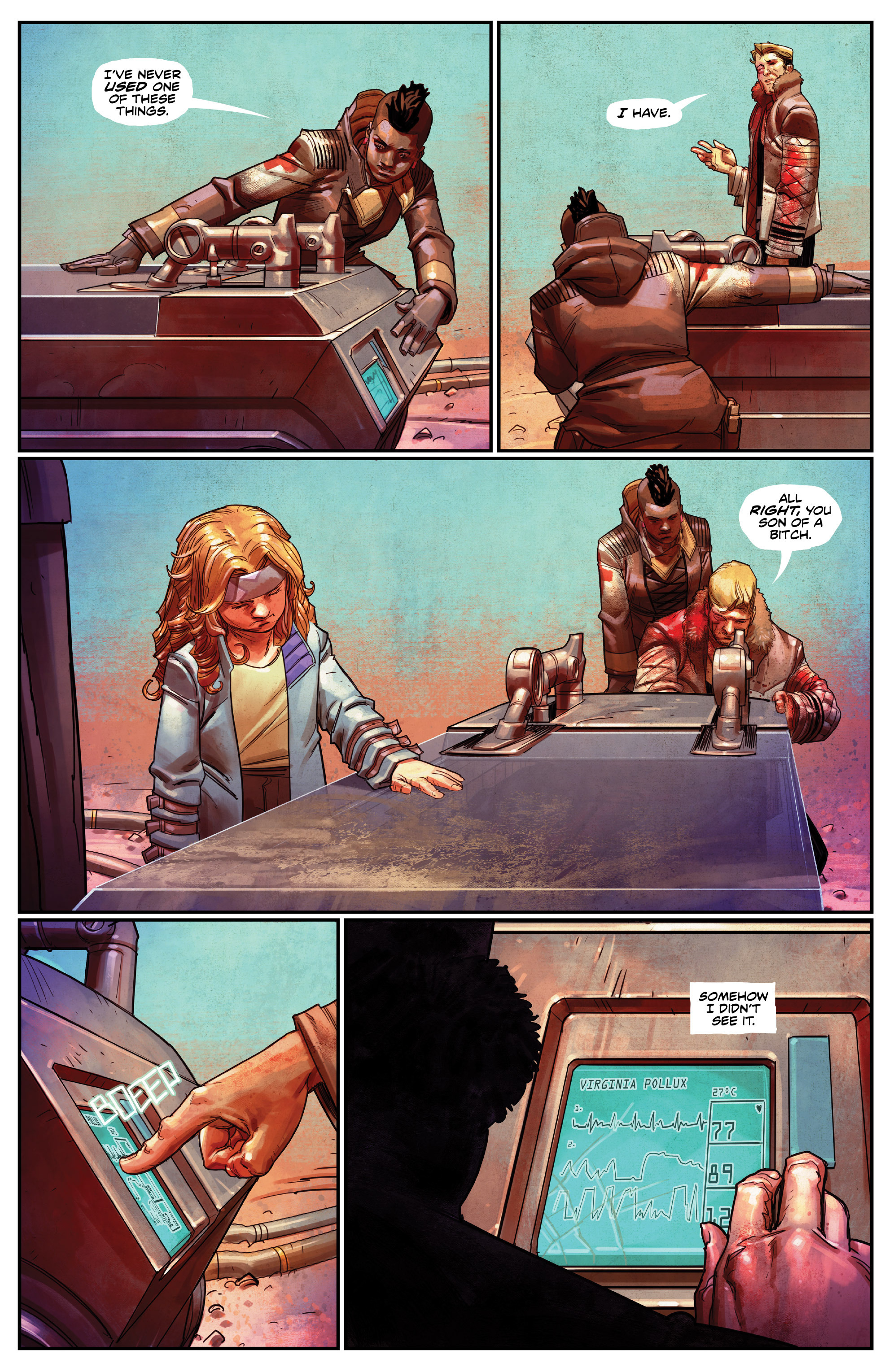 Read online Drifter (2014) comic -  Issue #16 - 12
