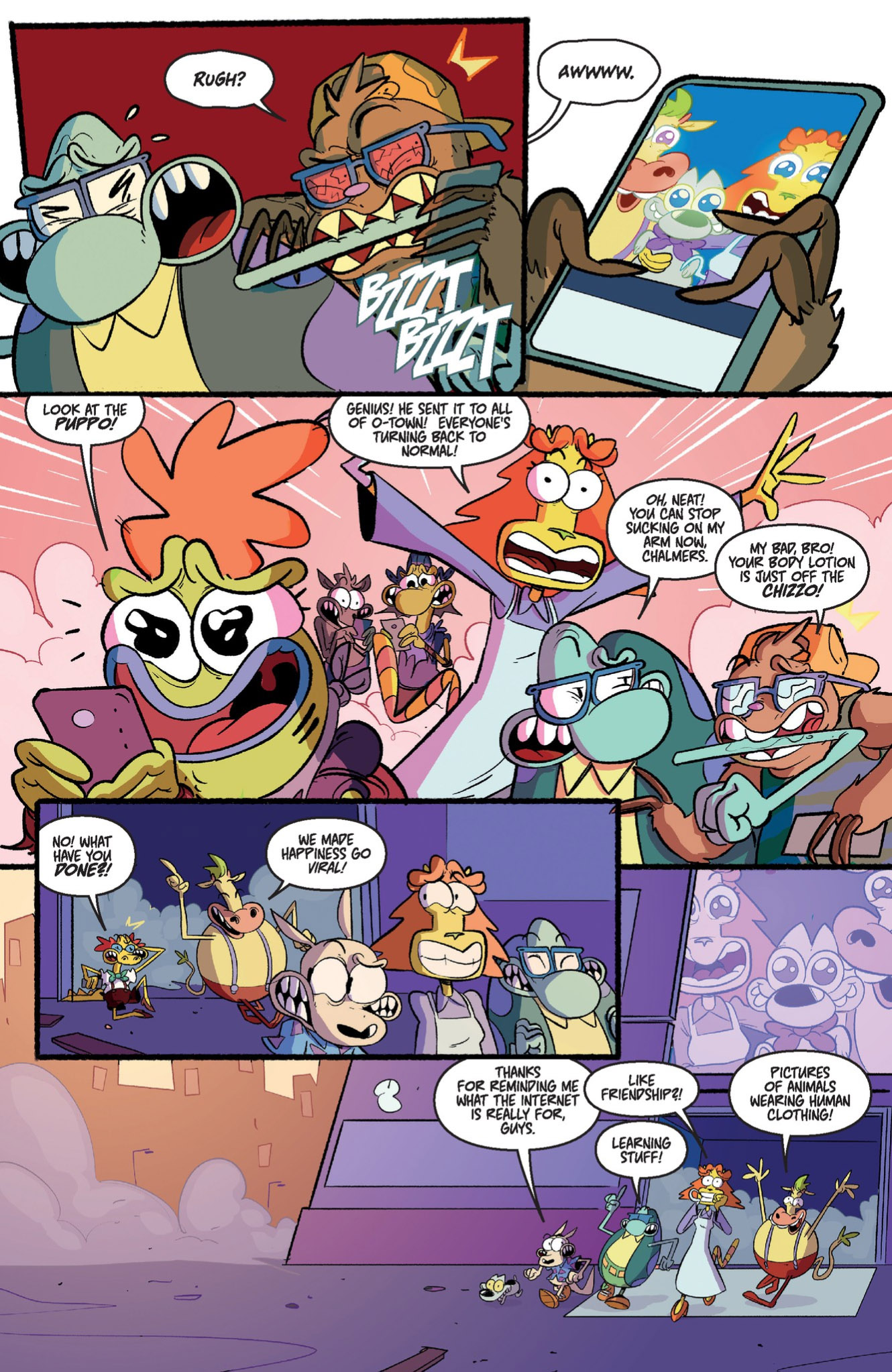 Read online Rocko's Modern Afterlife comic -  Issue #4 - 22