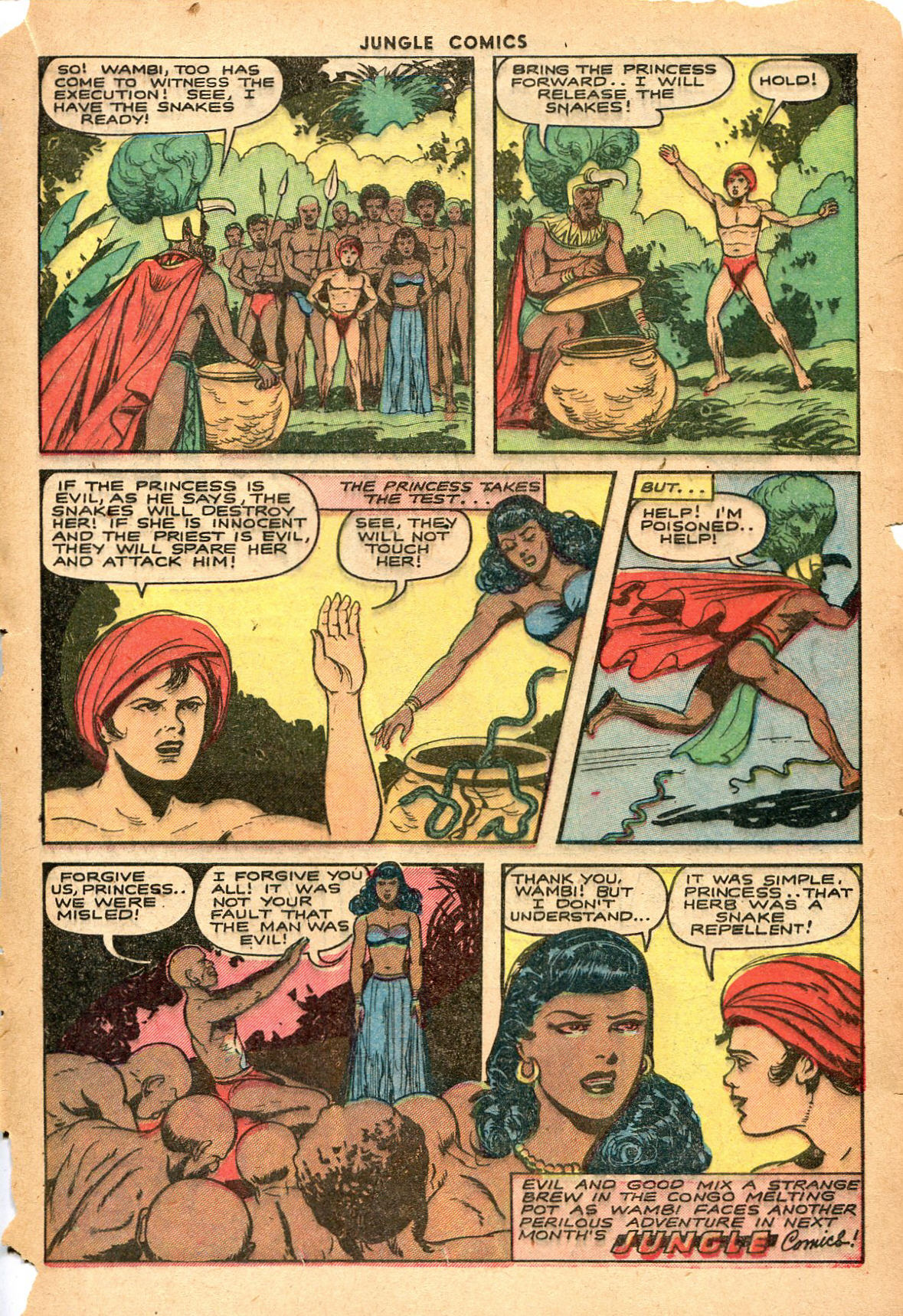 Read online Jungle Comics comic -  Issue #55 - 36
