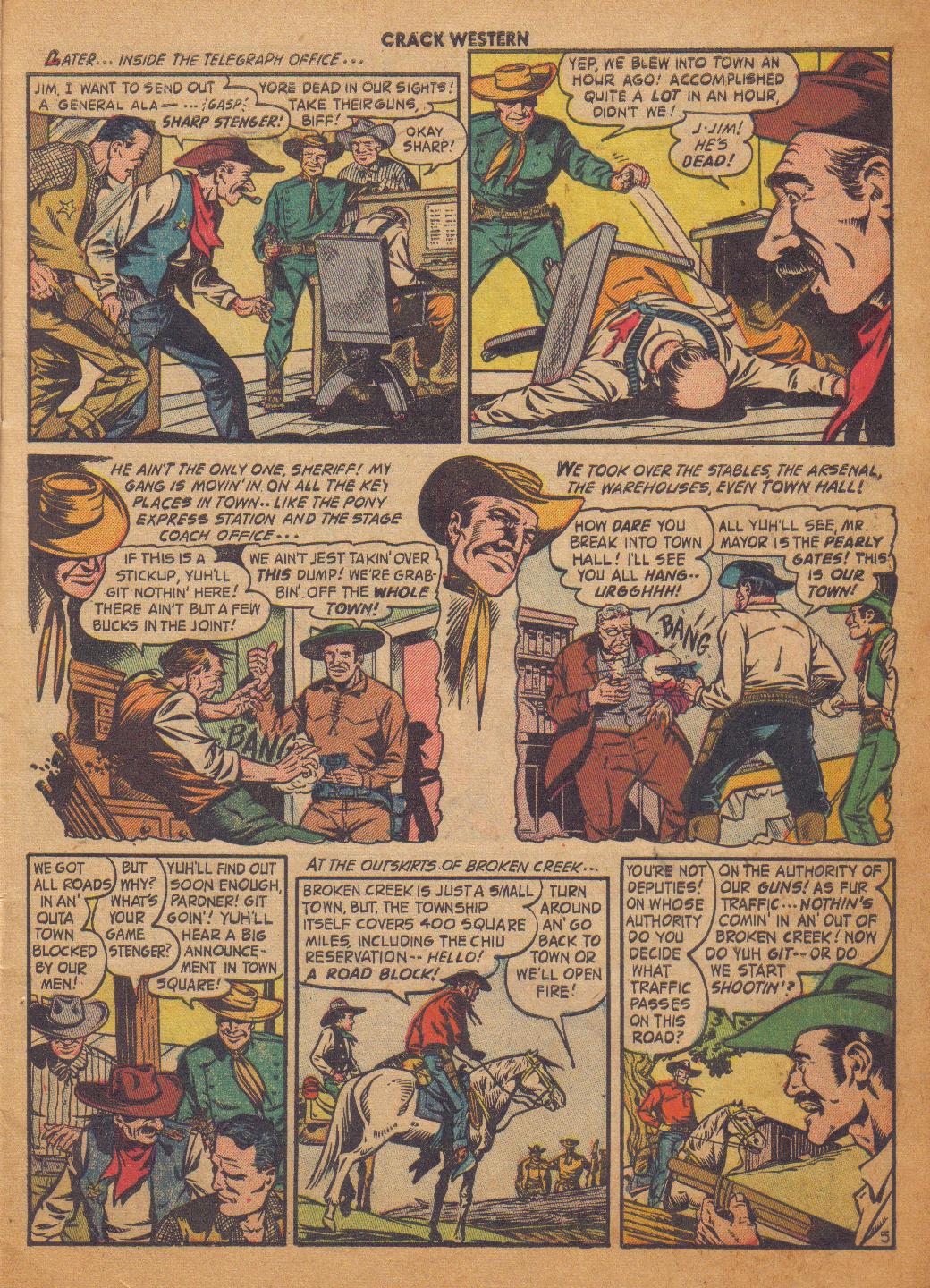 Read online Crack Western comic -  Issue #84 - 7