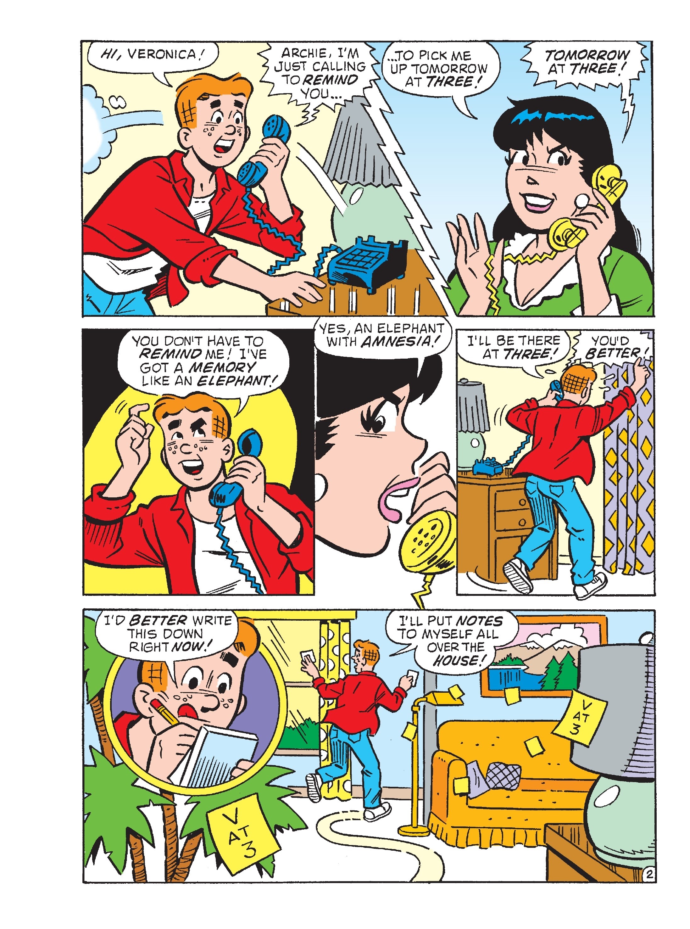 Read online Archie's Double Digest Magazine comic -  Issue #282 - 167