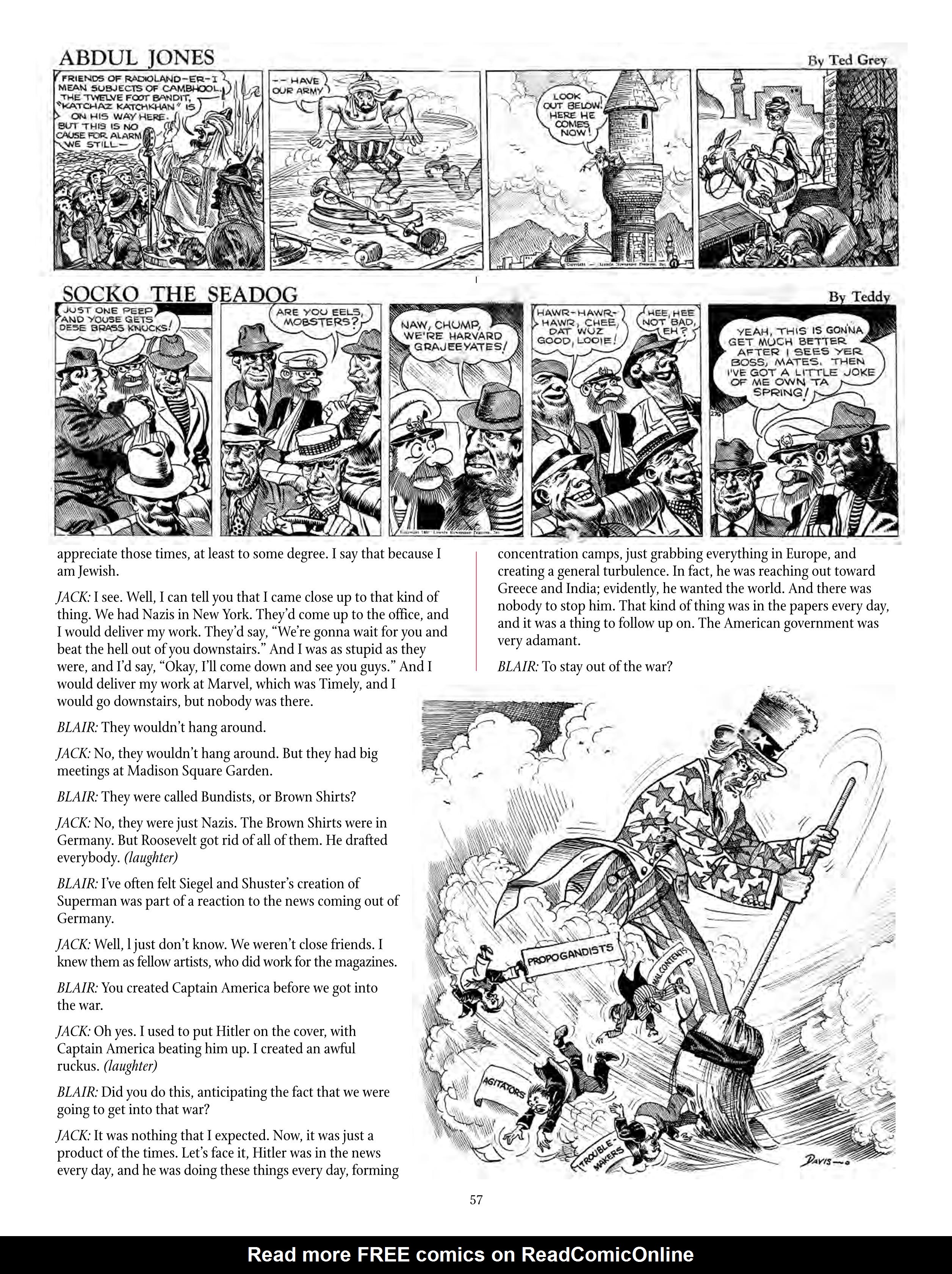Read online The Jack Kirby Collector comic -  Issue #69 - 59