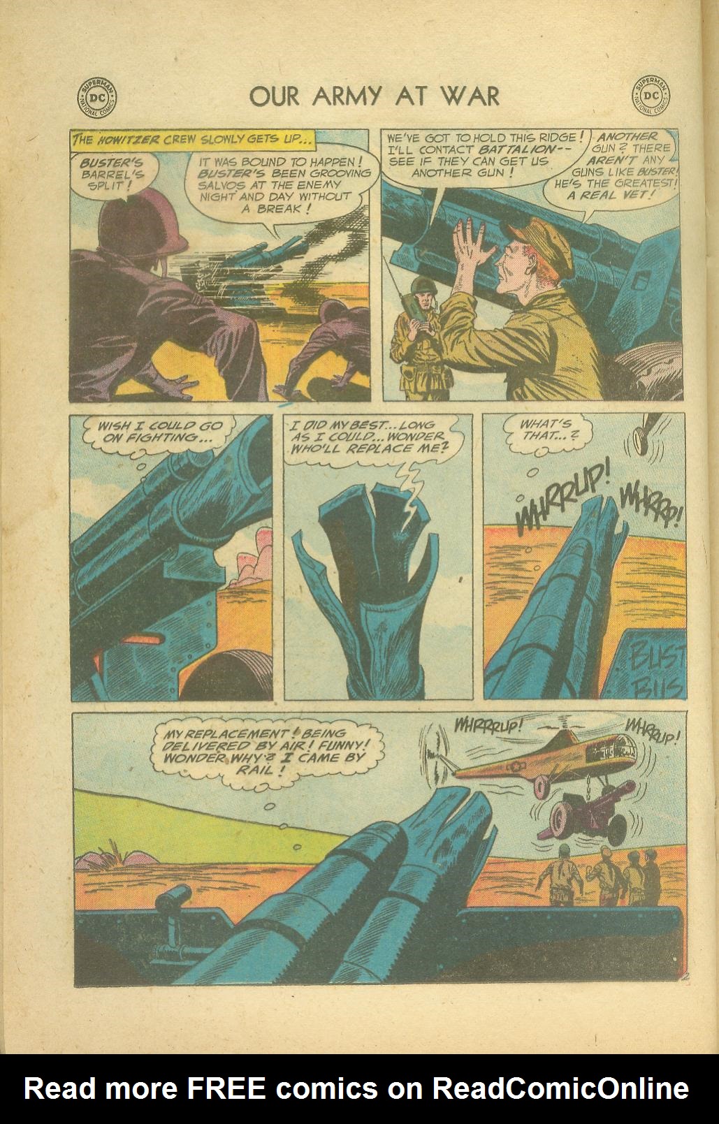 Read online Our Army at War (1952) comic -  Issue #61 - 20