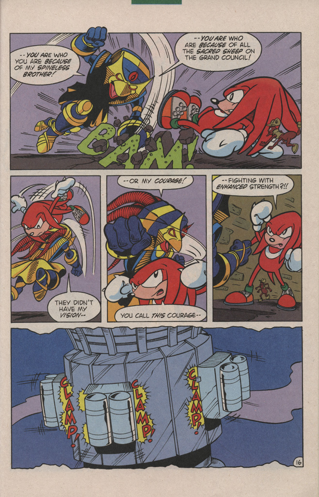 Read online Sonic's Friendly Nemesis, Knuckles comic -  Issue #3 - 23