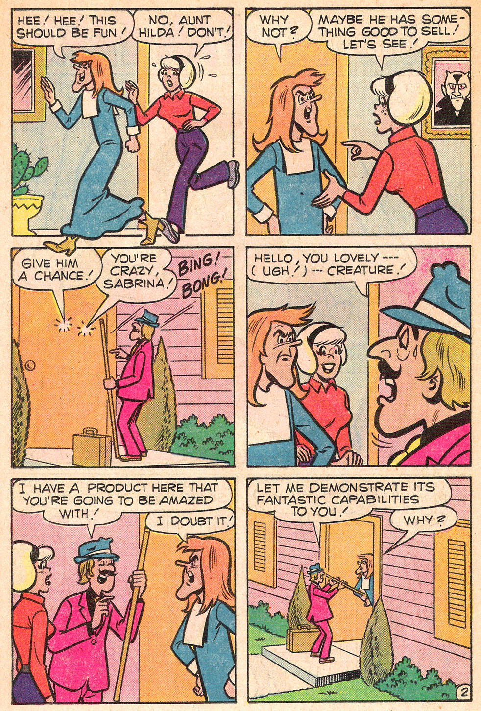 Read online Sabrina The Teenage Witch (1971) comic -  Issue #53 - 14