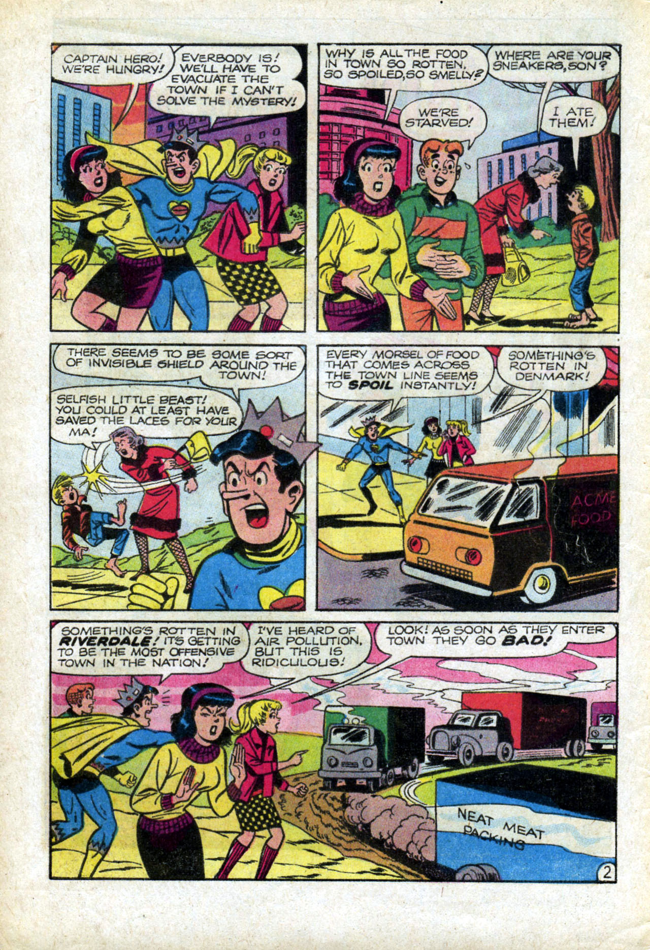 Read online Jughead As Captain Hero comic -  Issue #3 - 4